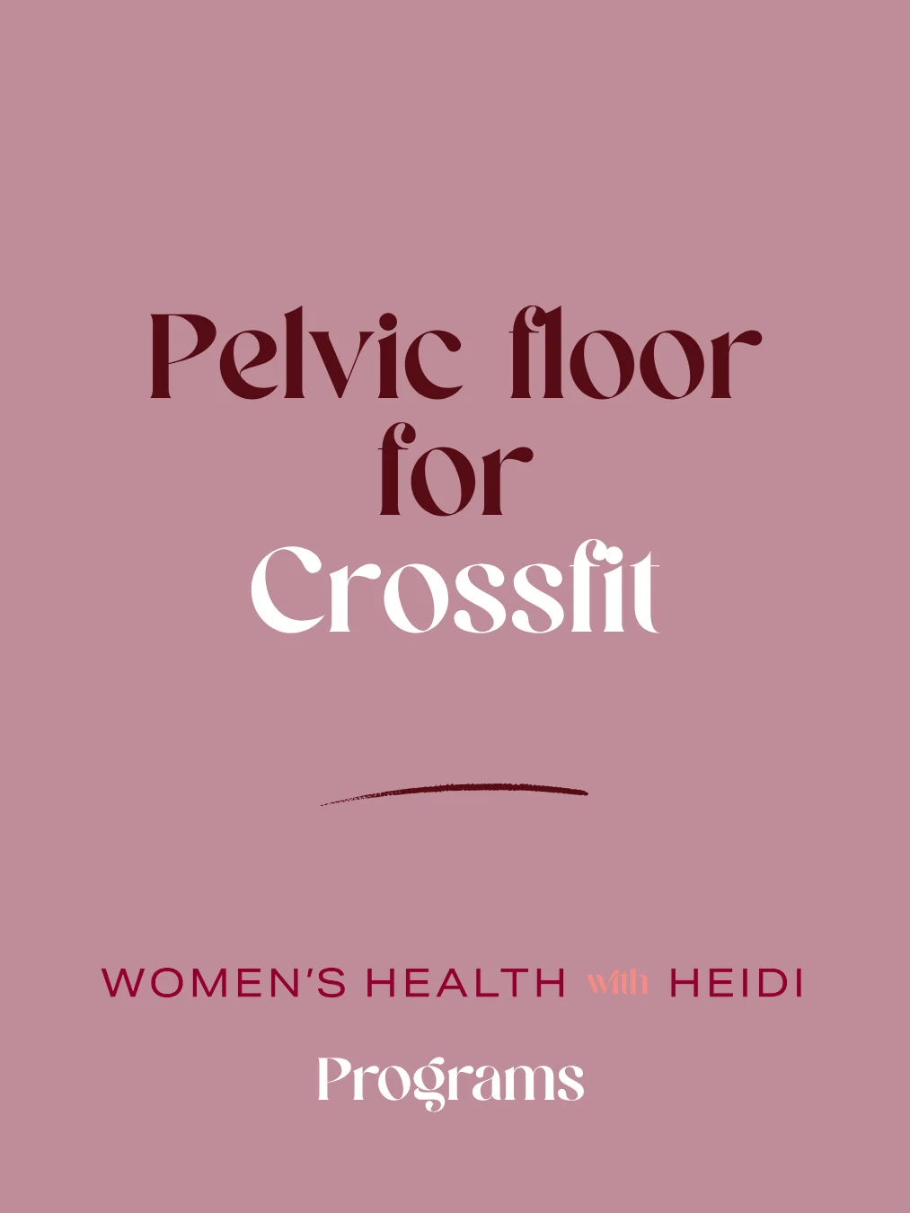 Pelvic floor for Crossfit product image (1)