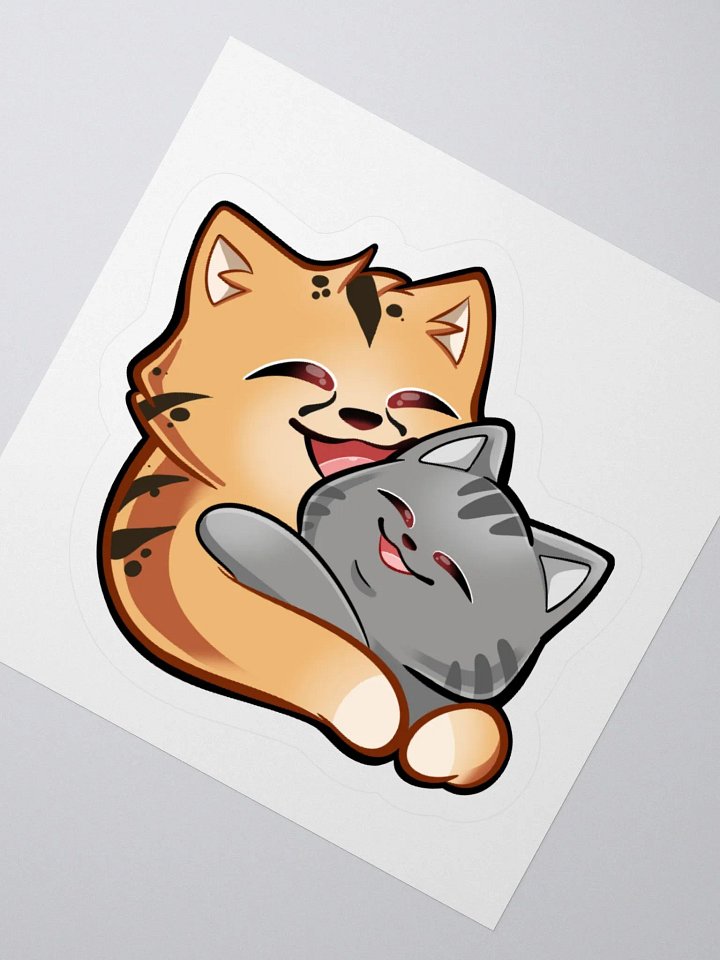 Cheetah x Piko Hug Sticker product image (2)