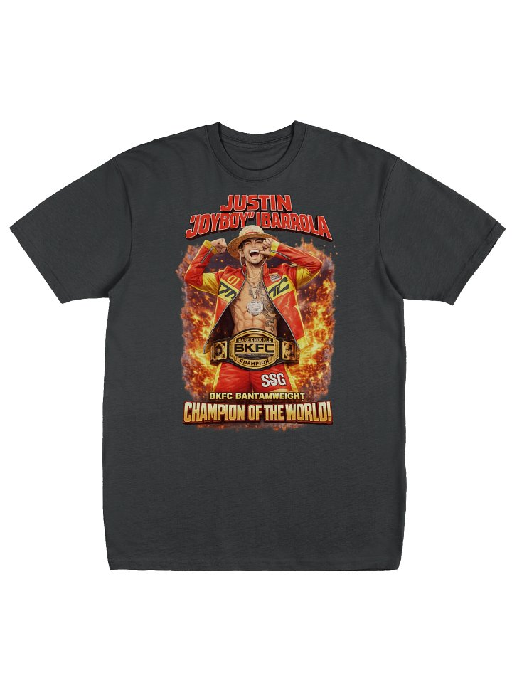 Justin "Joyboy" Ibarrola BKFC Champion T-Shirt product image (2)