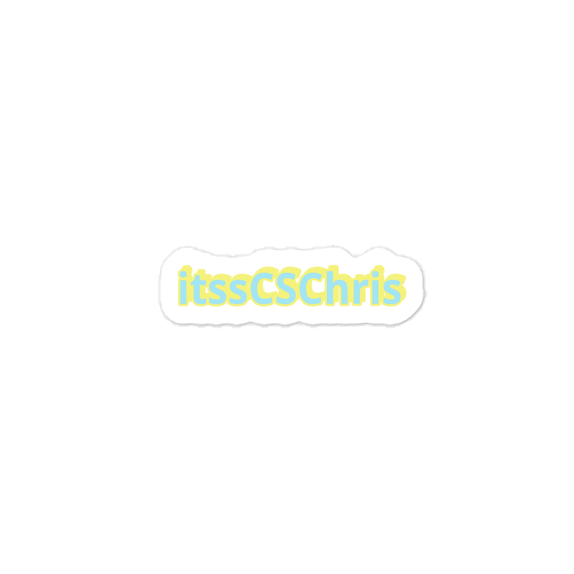 itssCSChris Sticker product image (1)