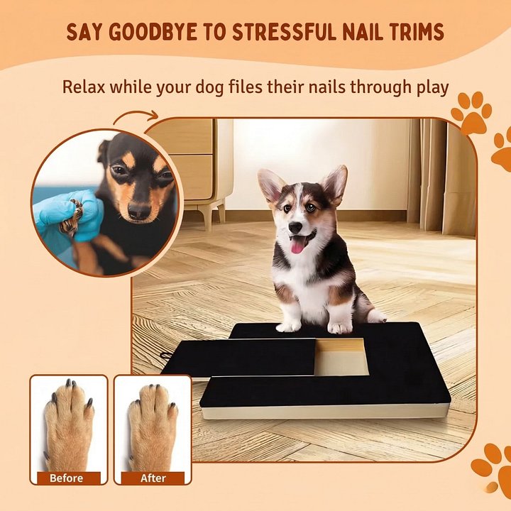 Self-Trimming Dog Nail Board – Stress-Free Paw Grooming product image (1)
