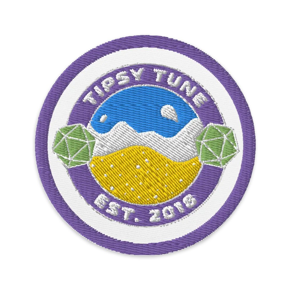 Tipsy Tune D&D Patch product image (1)