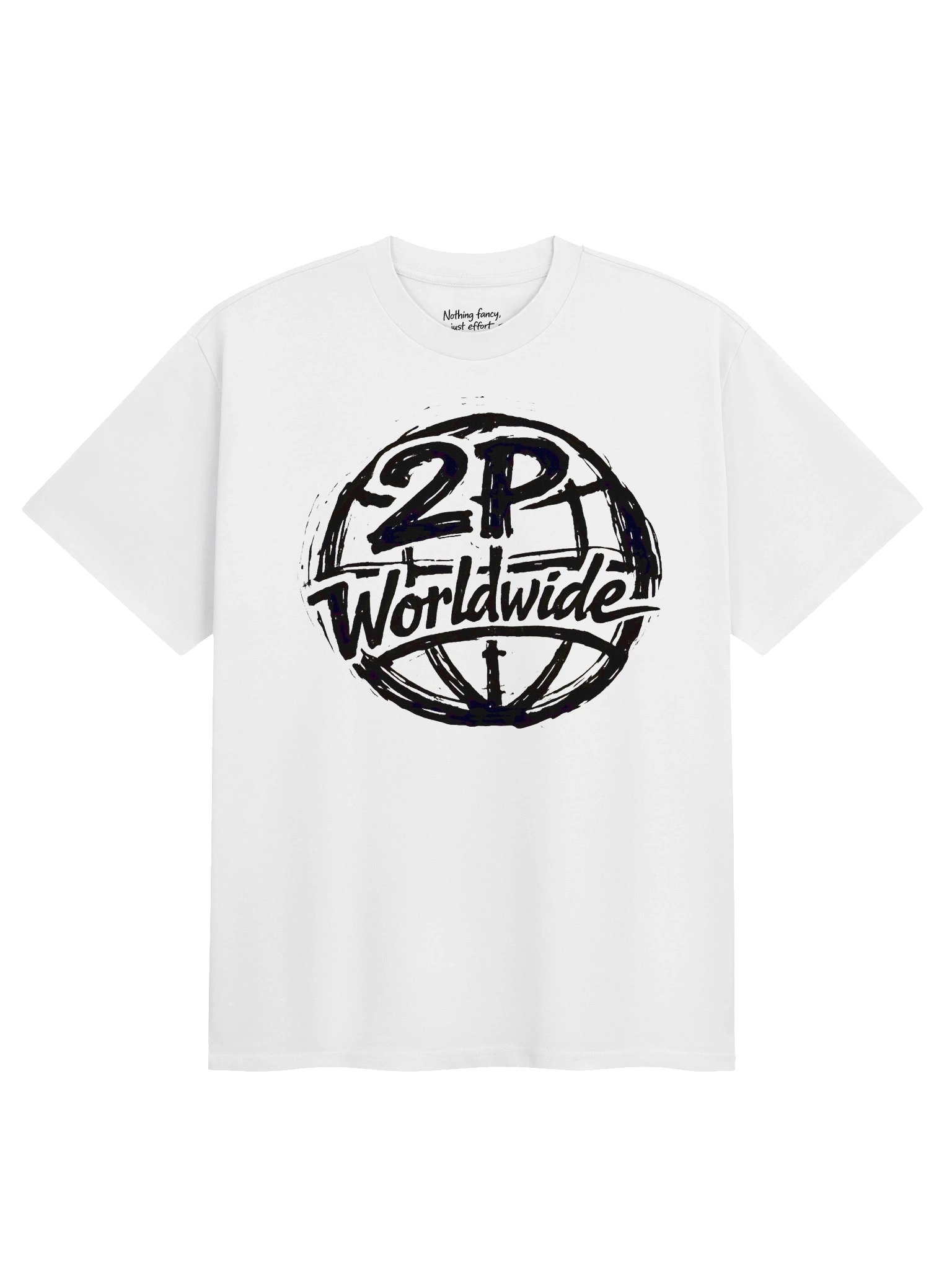 2P Worldwide Handwritten T-shirt product image (1)