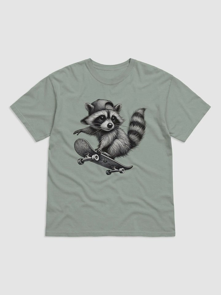 Skater Raccoon Graphic Tee product image (1)