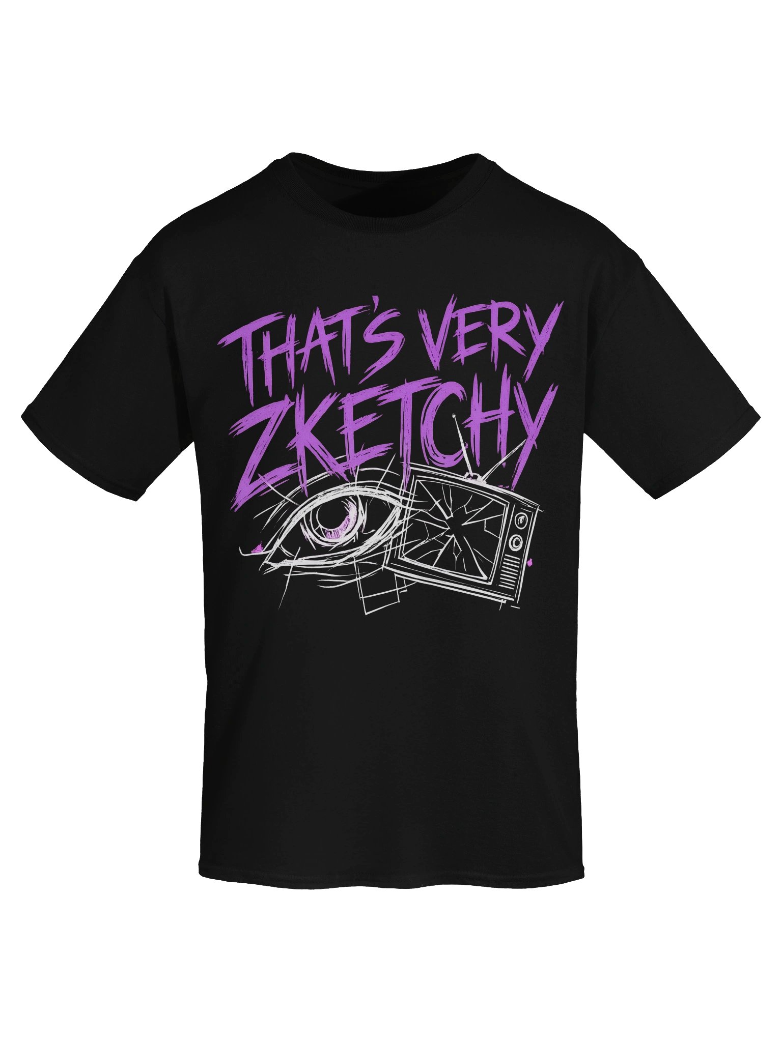Glitch Vision Heavyweight T-Shirt product image (9)