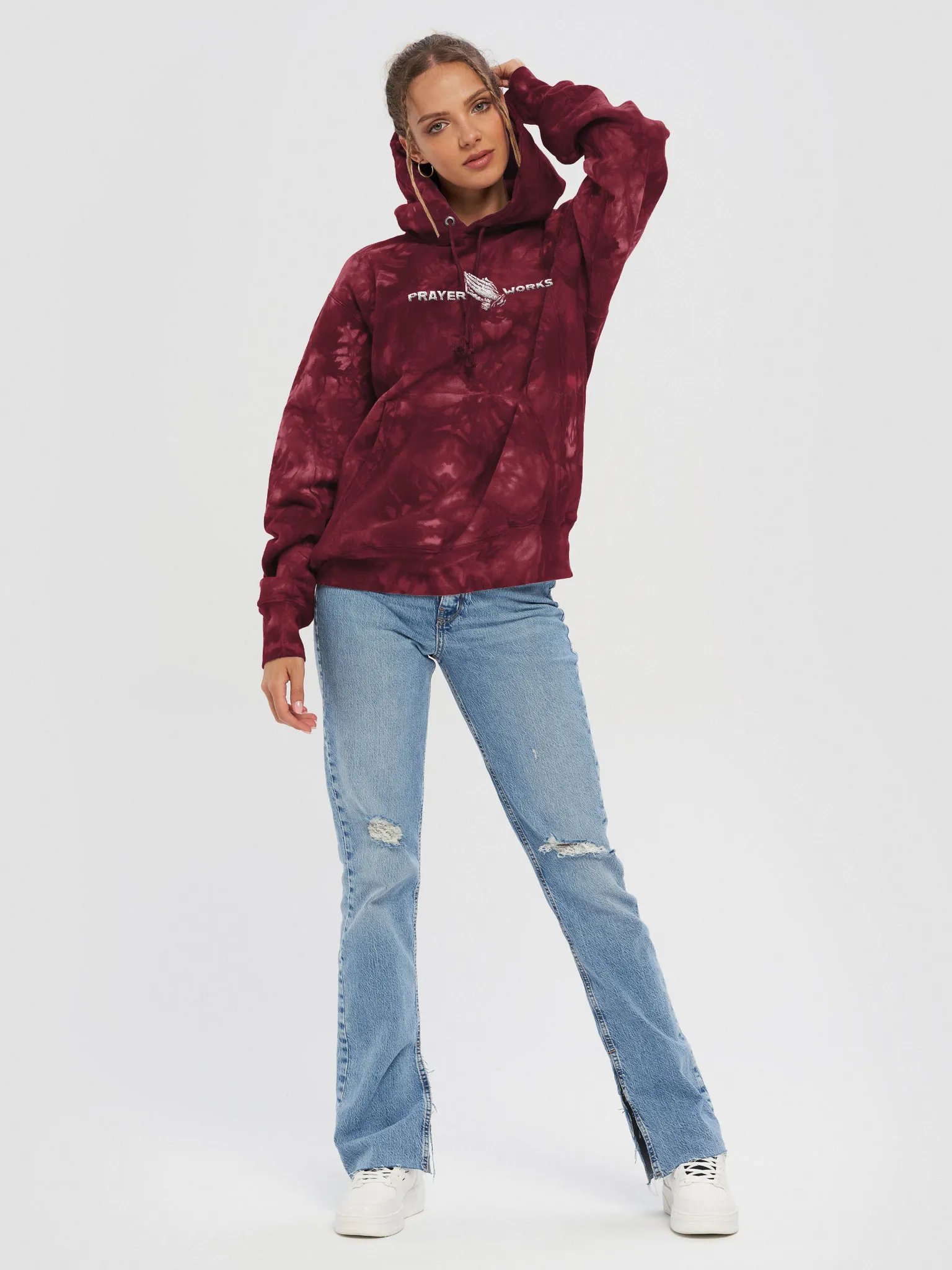 Prayer Works Collection - Champion Tie-Dye Hoodie product image (6)