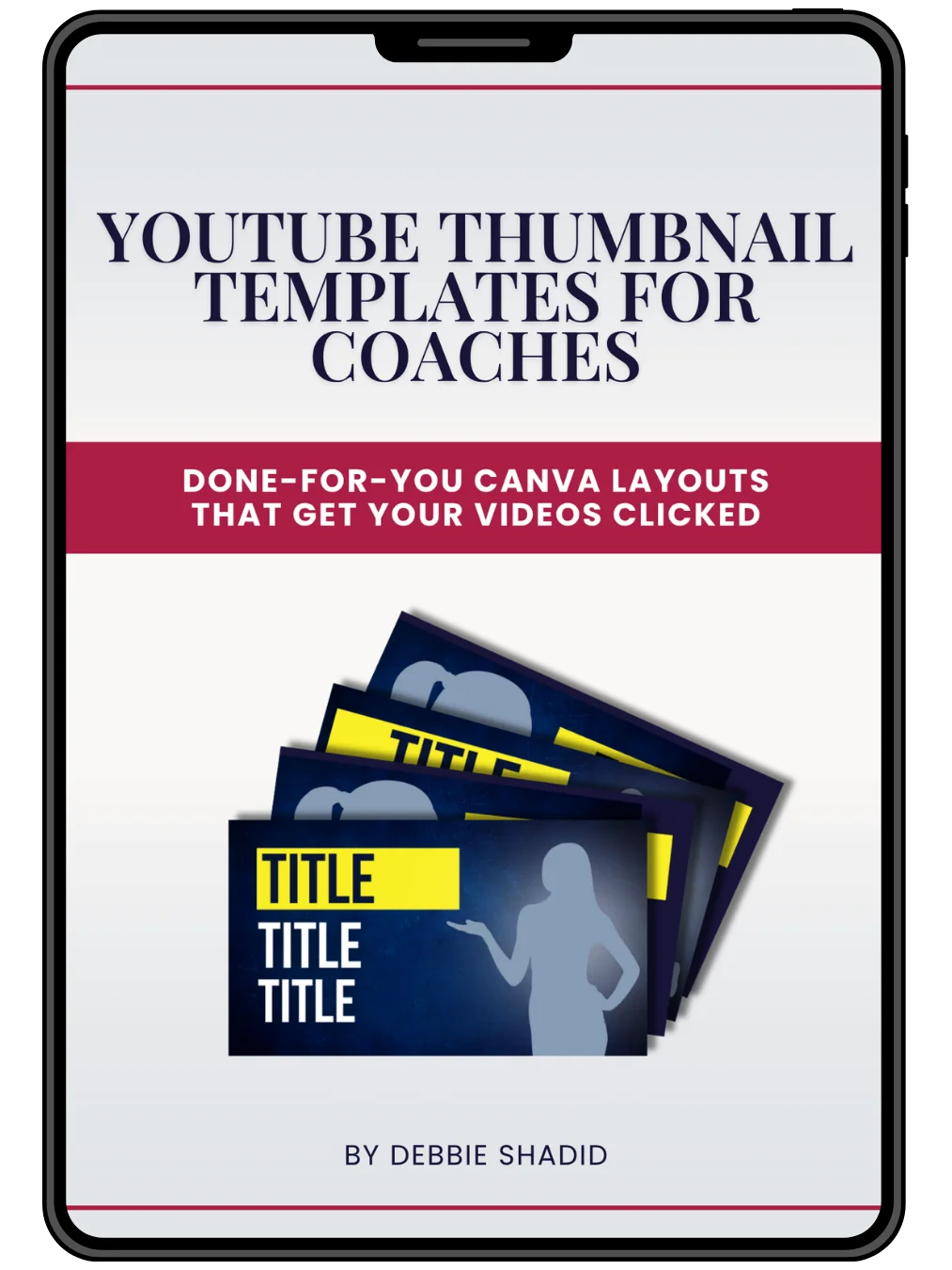 YouTube Thumbnail Templates for Coaches product image (1)