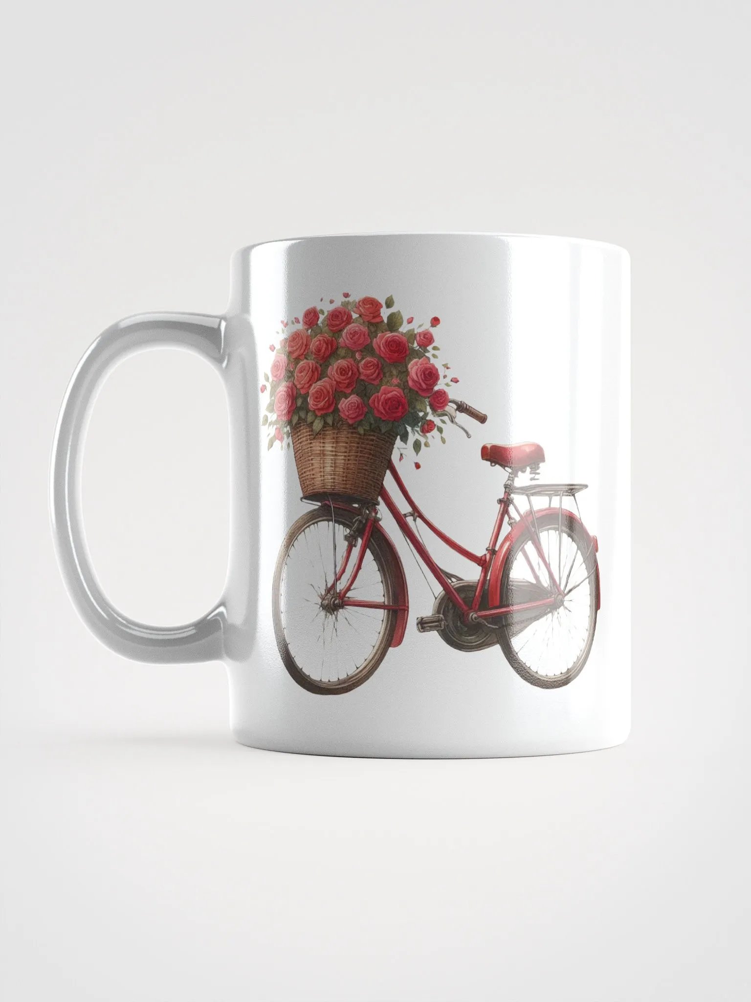 Red Bicycle Valentine Mug product image (6)