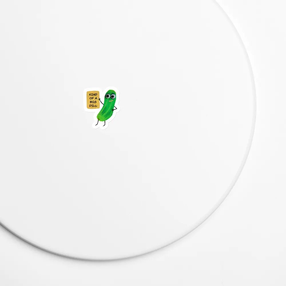 Kind of a Big Dill Die-Cut Magnets product image (5)
