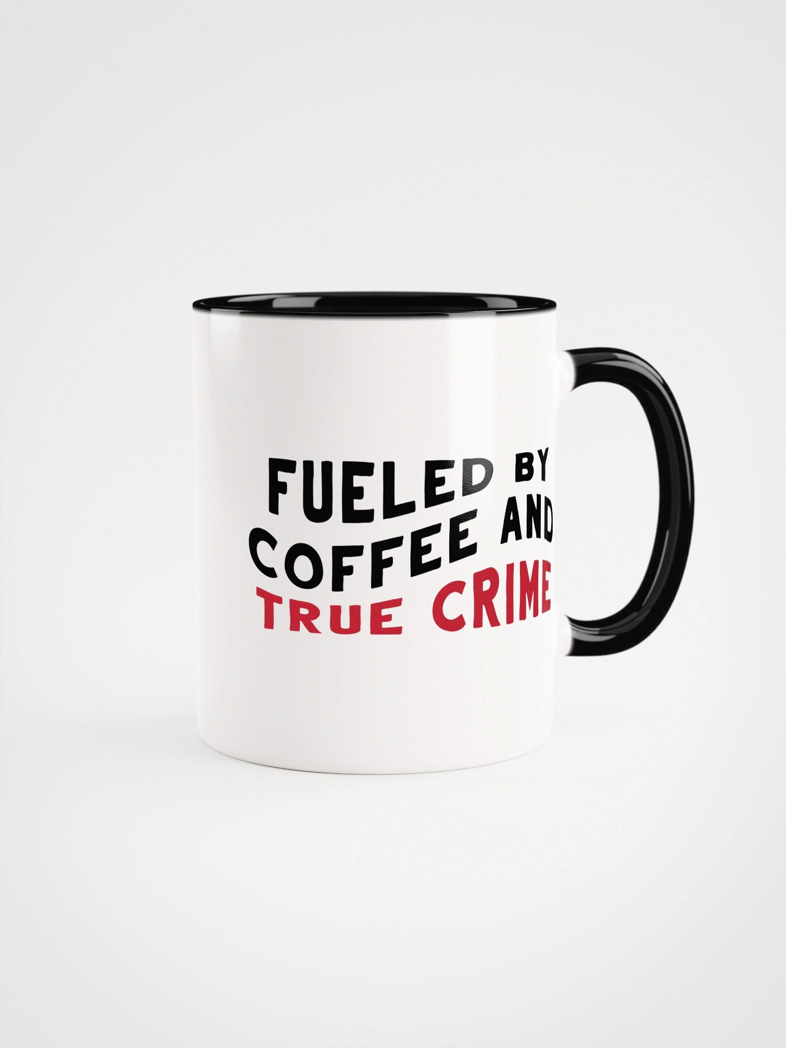 Fueled By True Crime Coffee Mug product image (1)