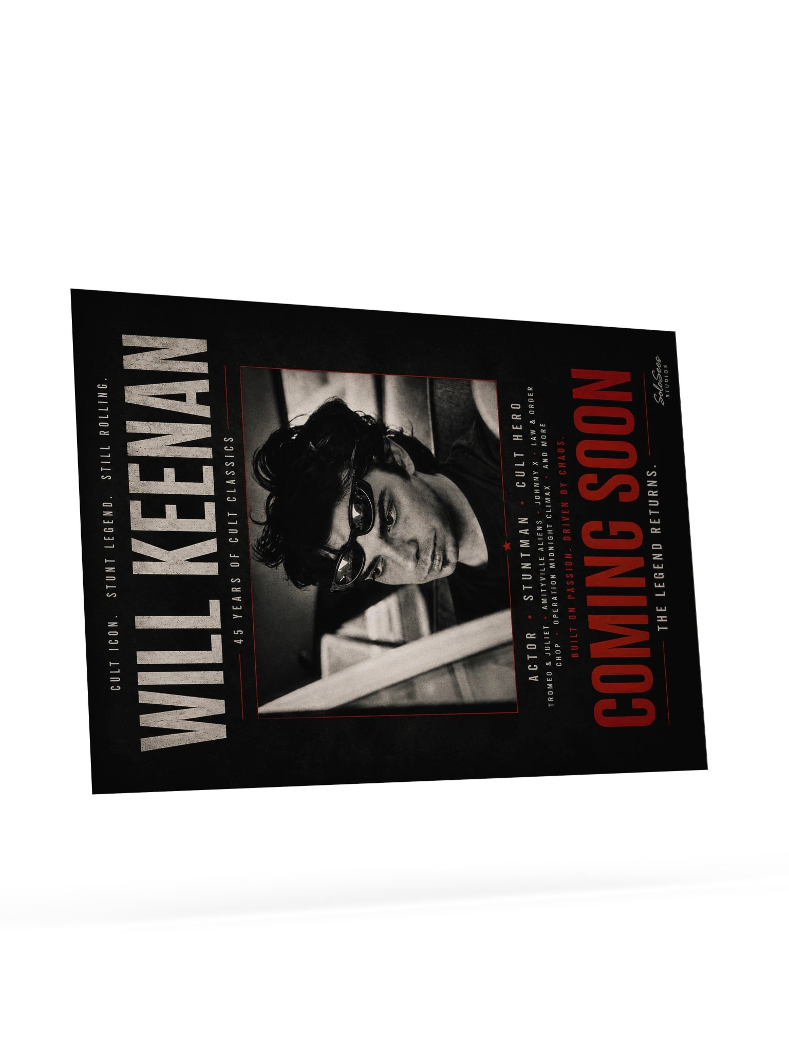 Will Keenan "The Legend Returns" Poster 12x18 product image (9)