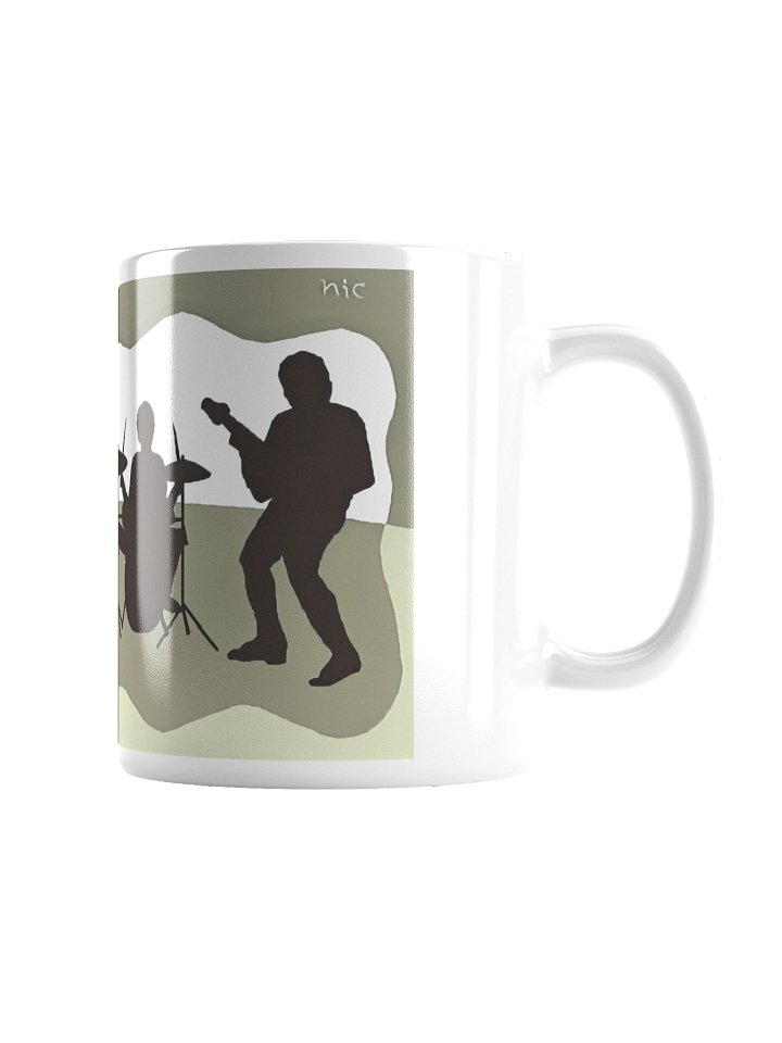 Rock Band White Glossy Mug product image (6)