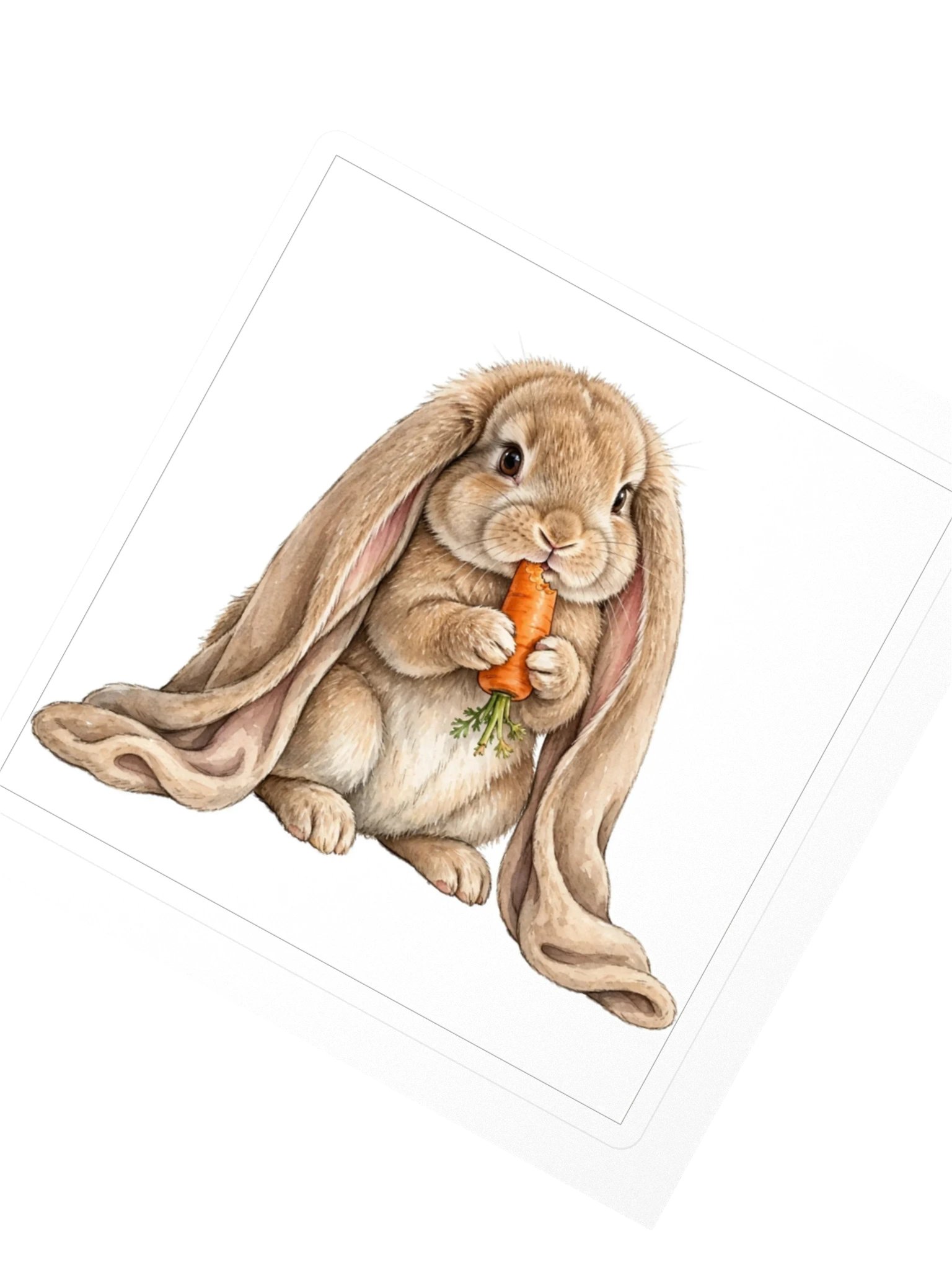 Casey's Carrot Patch Bunny Sticker product image (2)