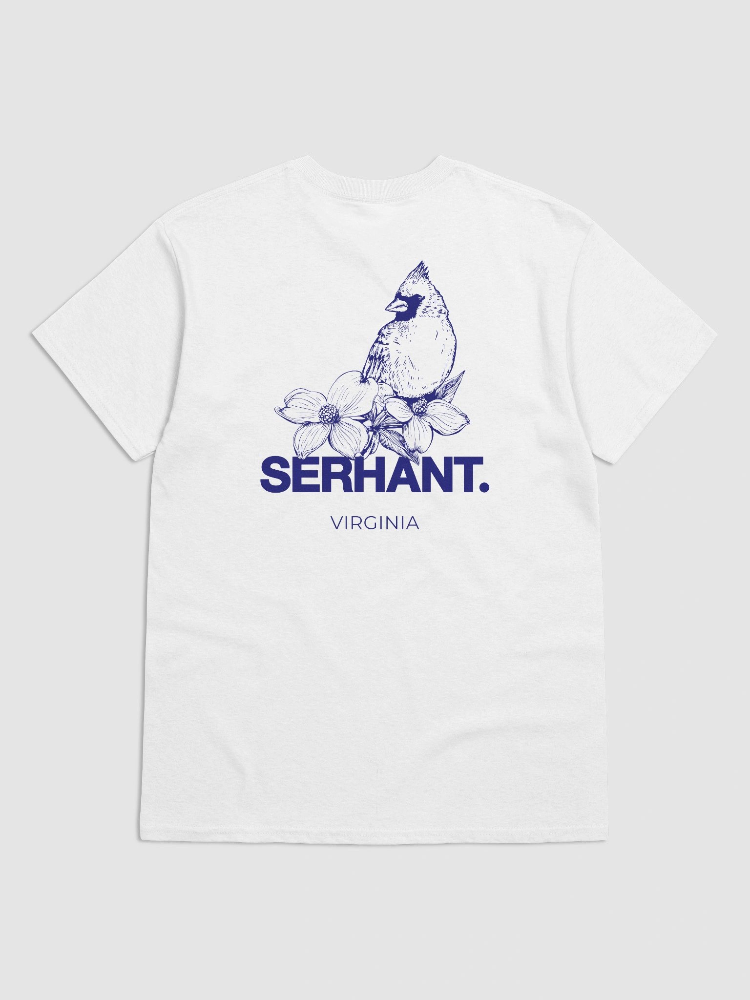 SERHANT. Virginia Nature White T-Shirt product image (6)