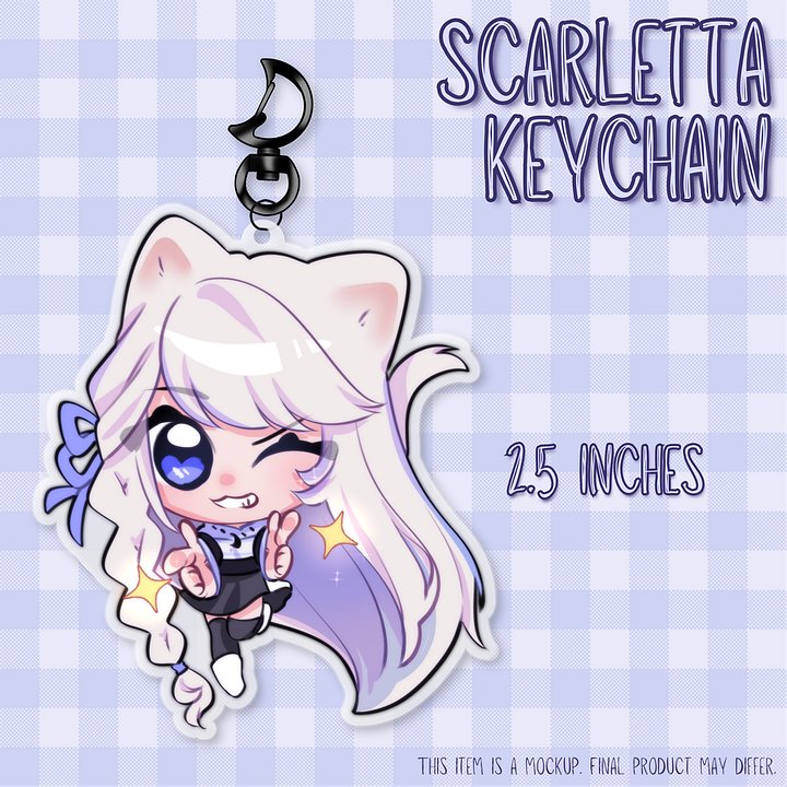 Scarletta Keychain [PREORDER] product image (1)
