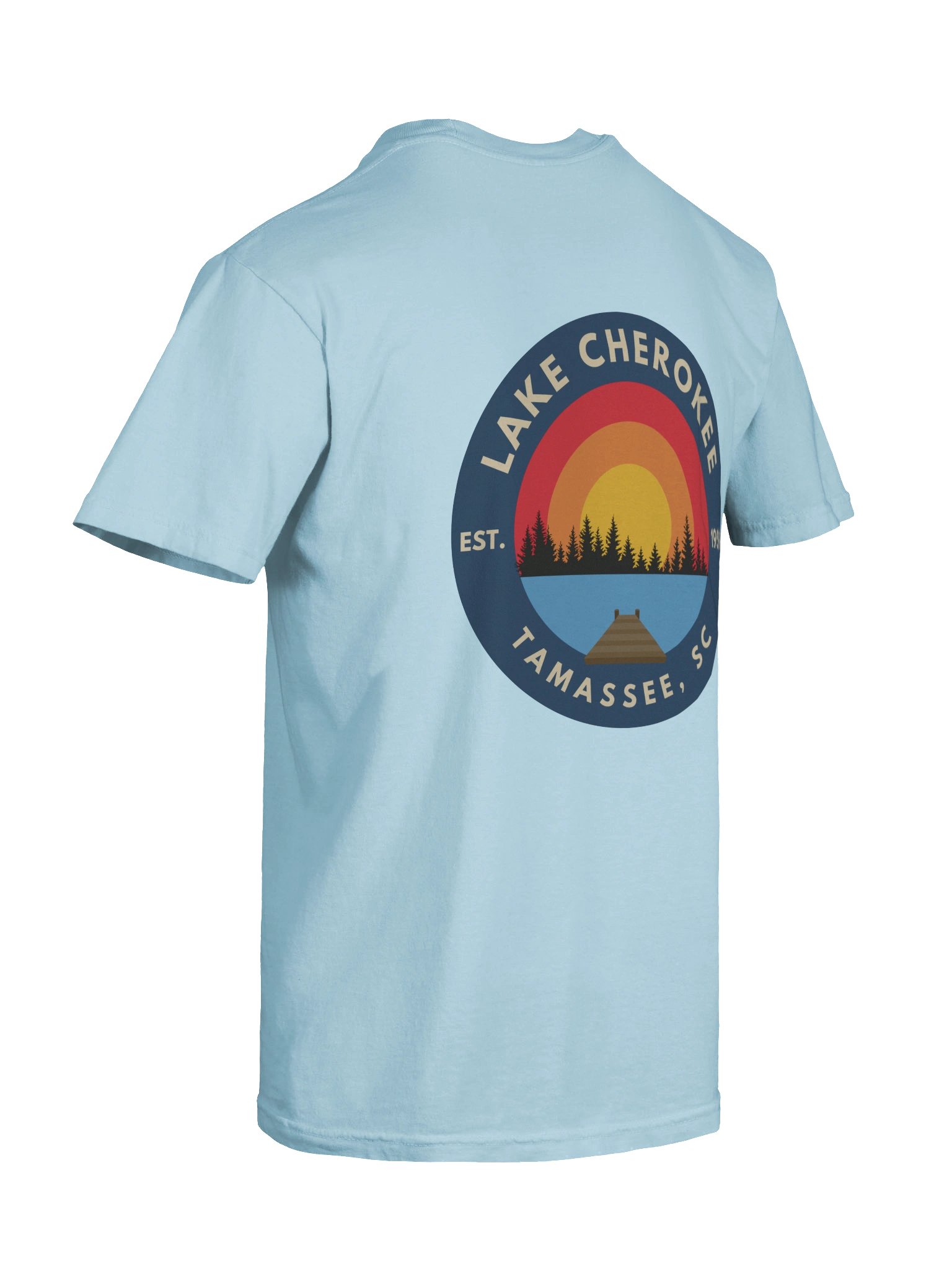 Lake Cherokee Sunset Tee product image (8)