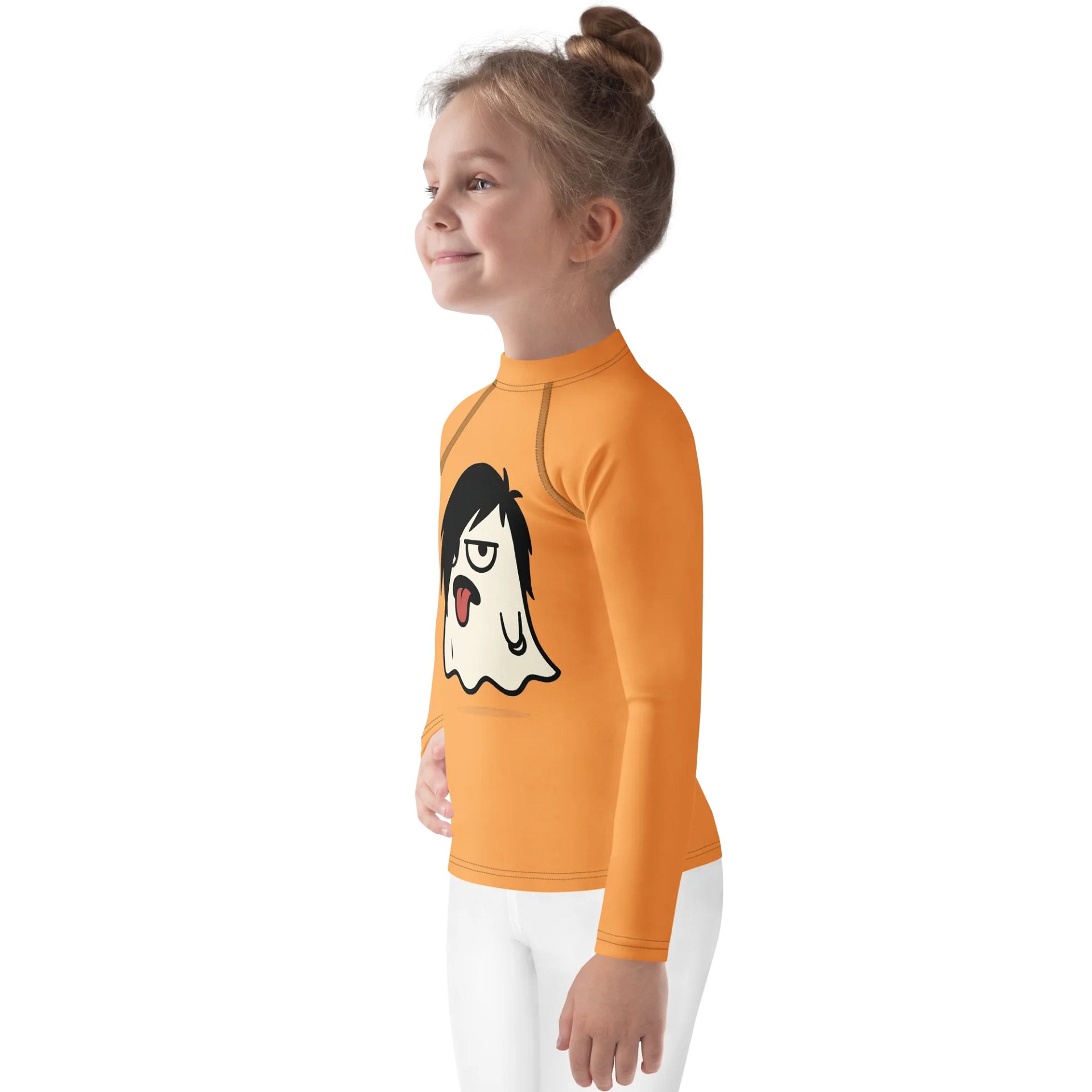Emo Boo Kids Rash Guard product image (3)