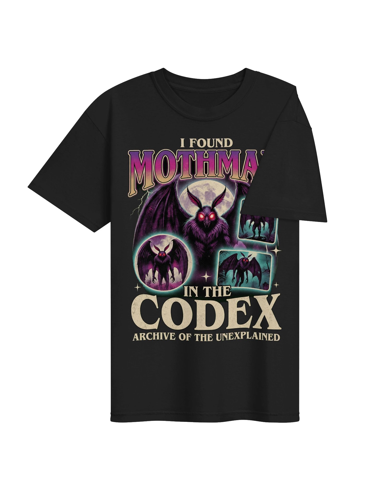 I Found Mothman in the Codex T-Shirt product image (5)