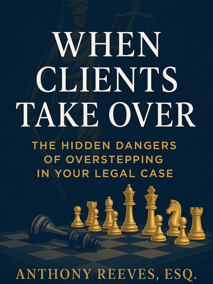 Don’t Sabotage Your Own Case: When Clients Take Over (And Why It Backfires) product image (1)