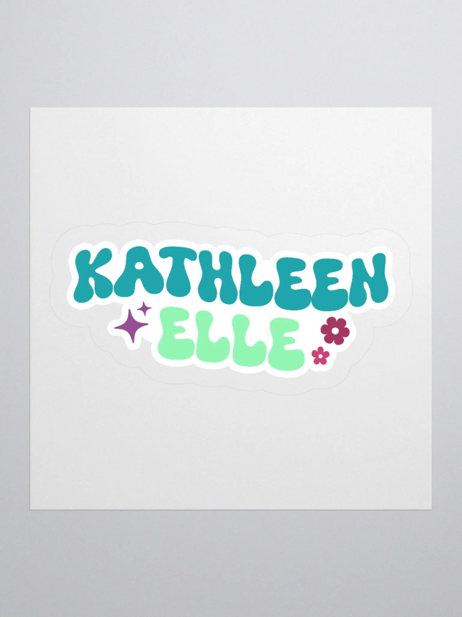 Kathleen Elle Groovy Sticker product image (2)