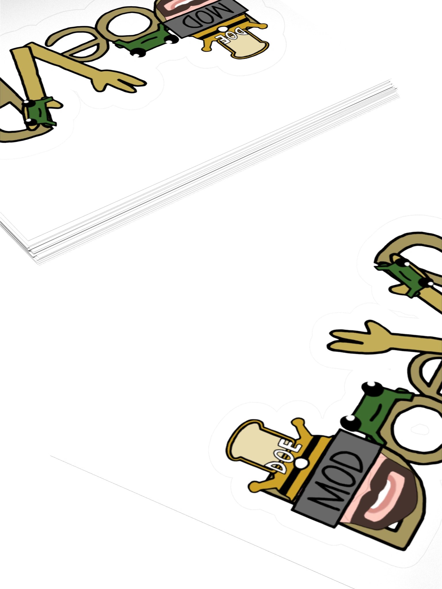 DoeVR Big Scary Sticker product image (15)
