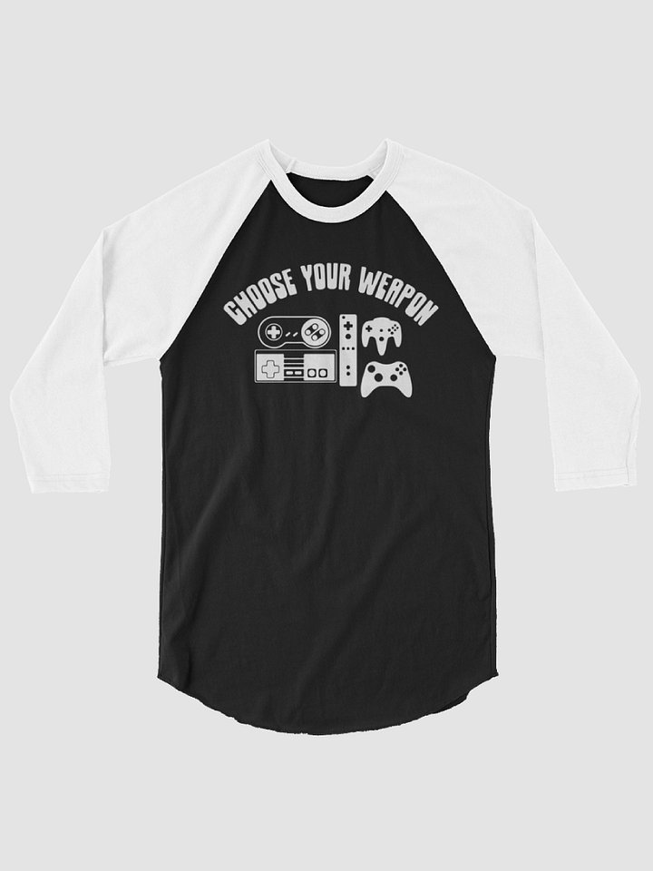 Choose your Weapon ~Tultex Fine Jersey Raglan Tee product image (1)