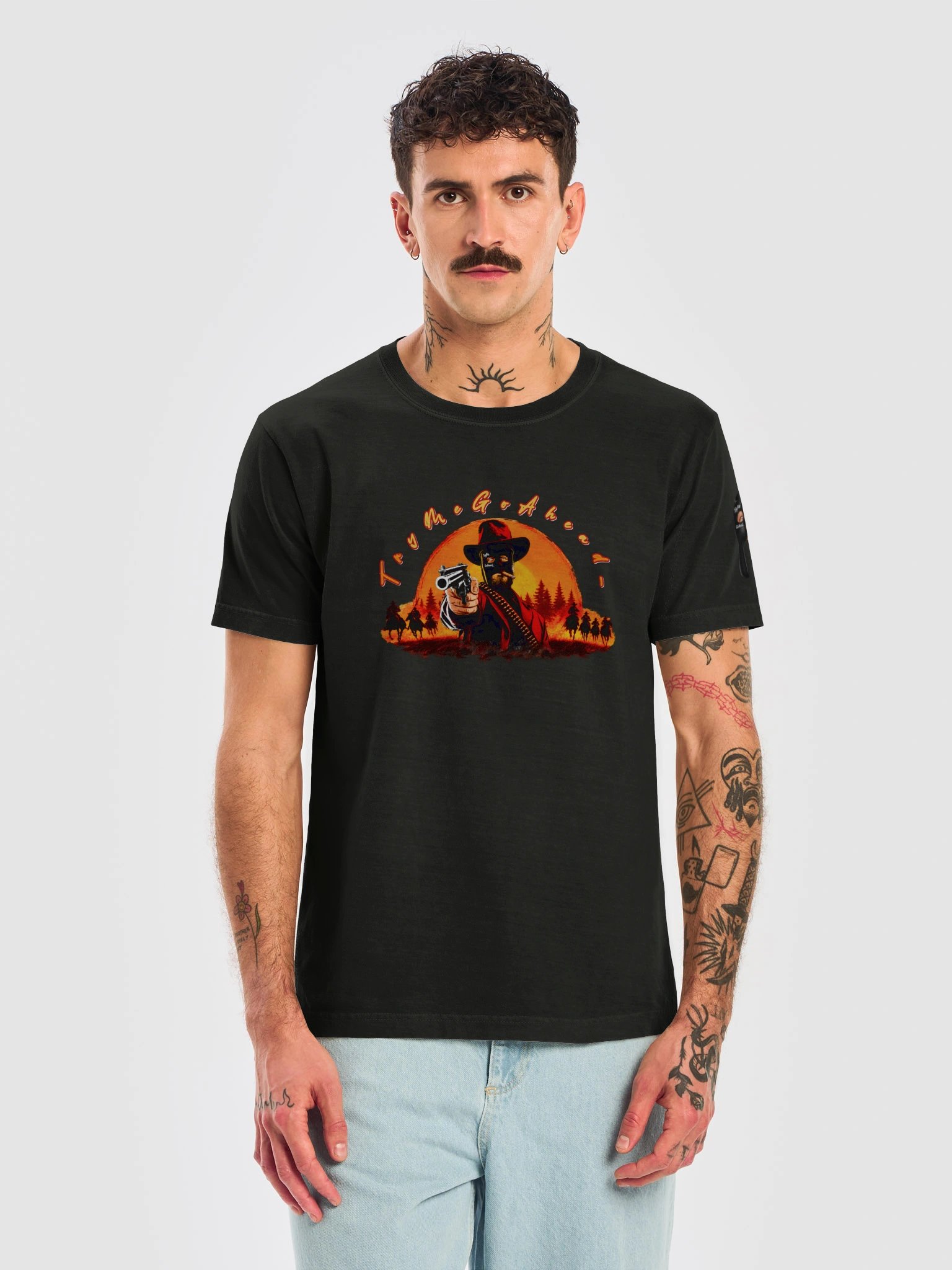 TryMeGoAhead _ Oversized Redemption T-Shirt (red) product image (5)