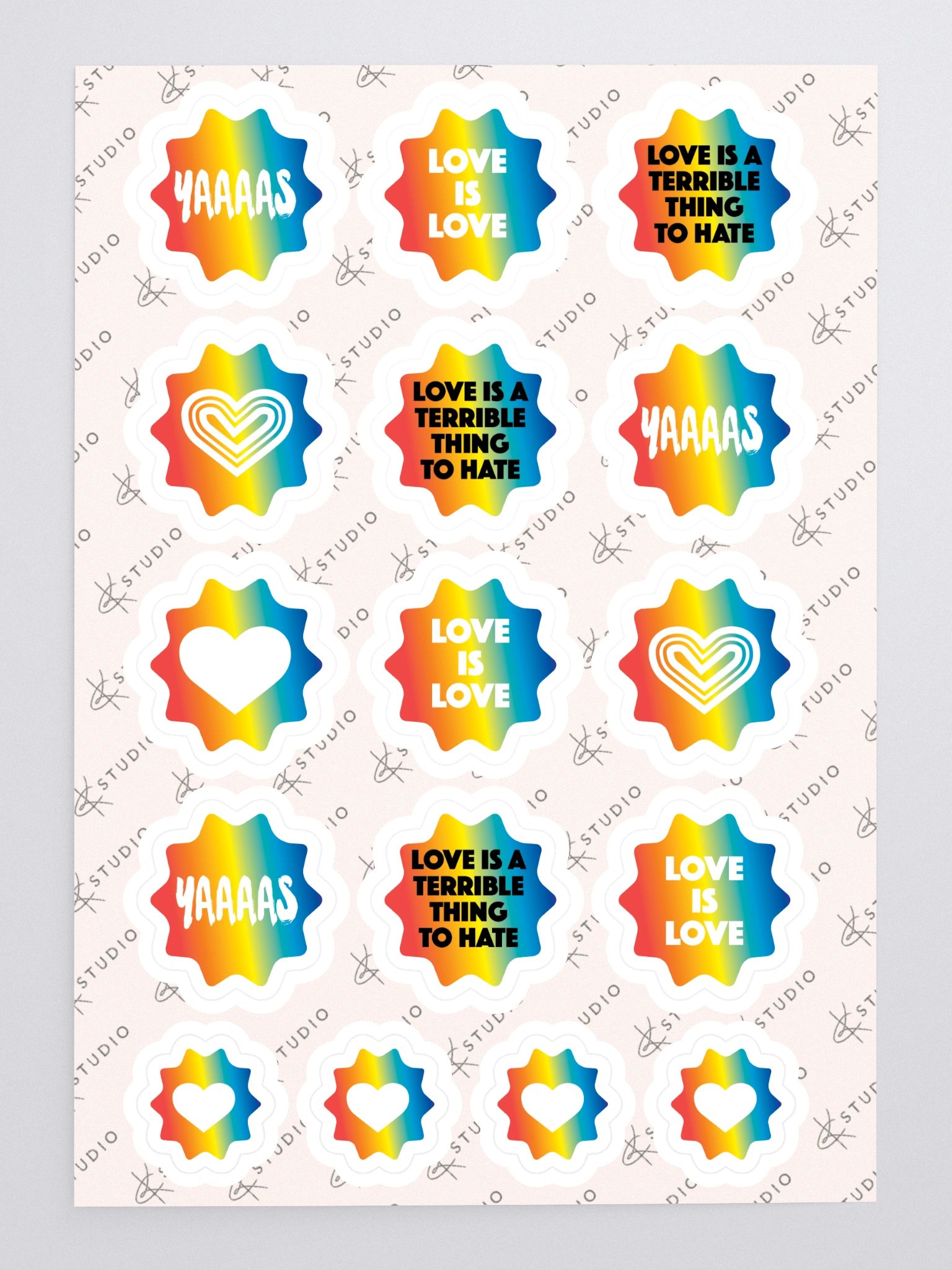 Hey Love Stickers product image (3)