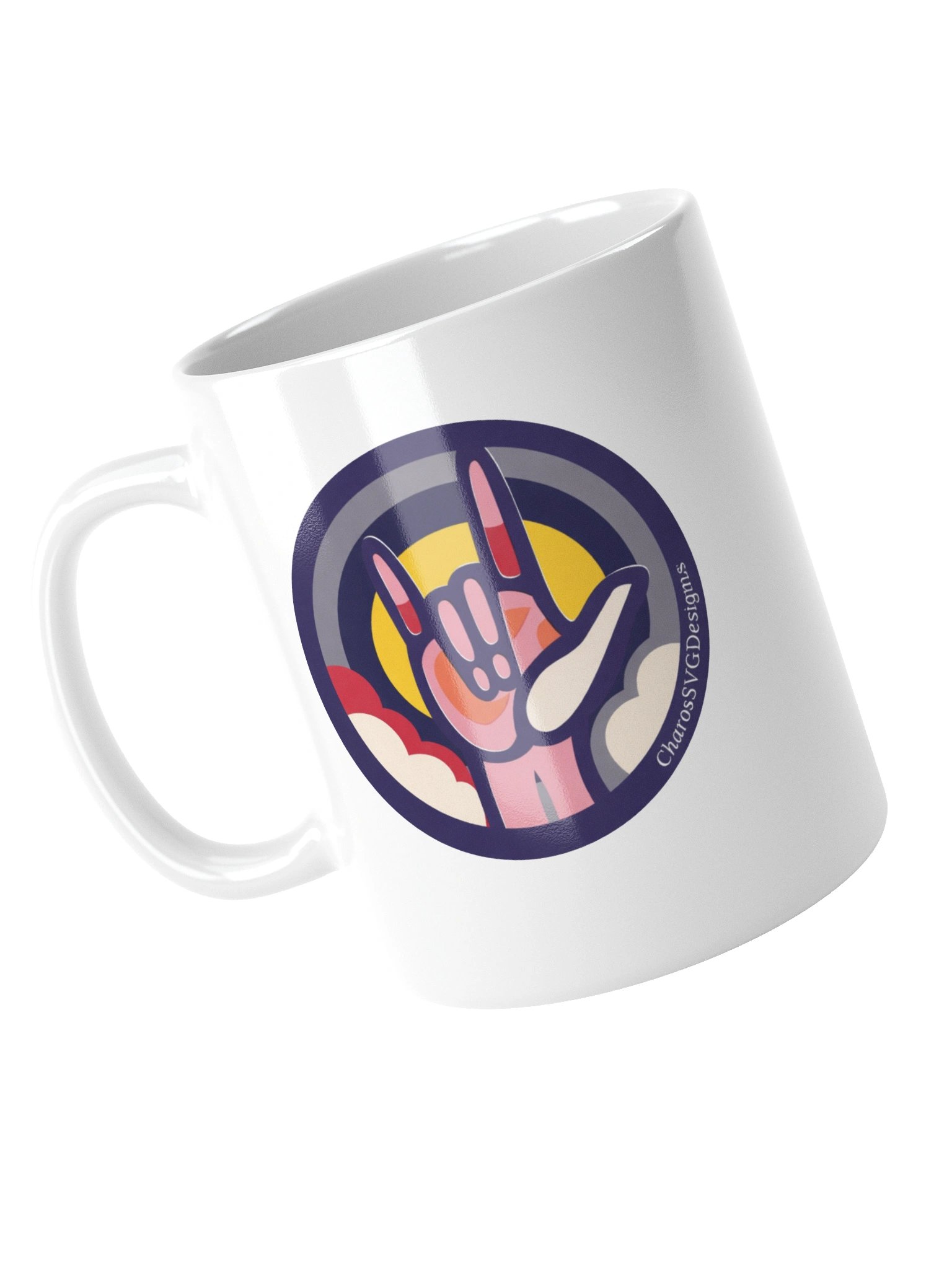 ASL I Love You to Infinity Mug | Sign Language Coffee Cup | Meaningful Gift | Love Without Words | Deaf Community Inspired product image (5)