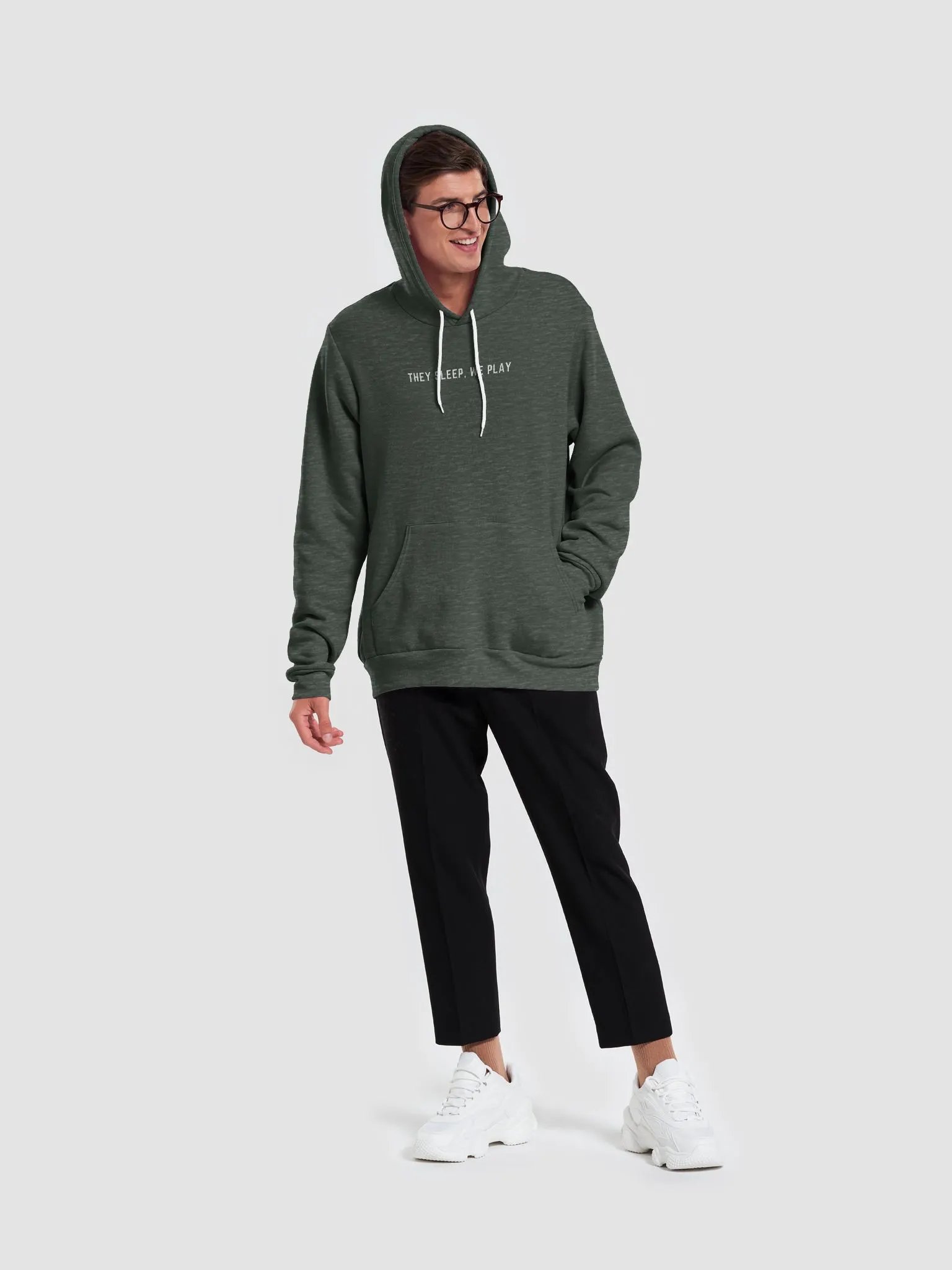 Maccagames hoodie they sleep, we play product image (6)
