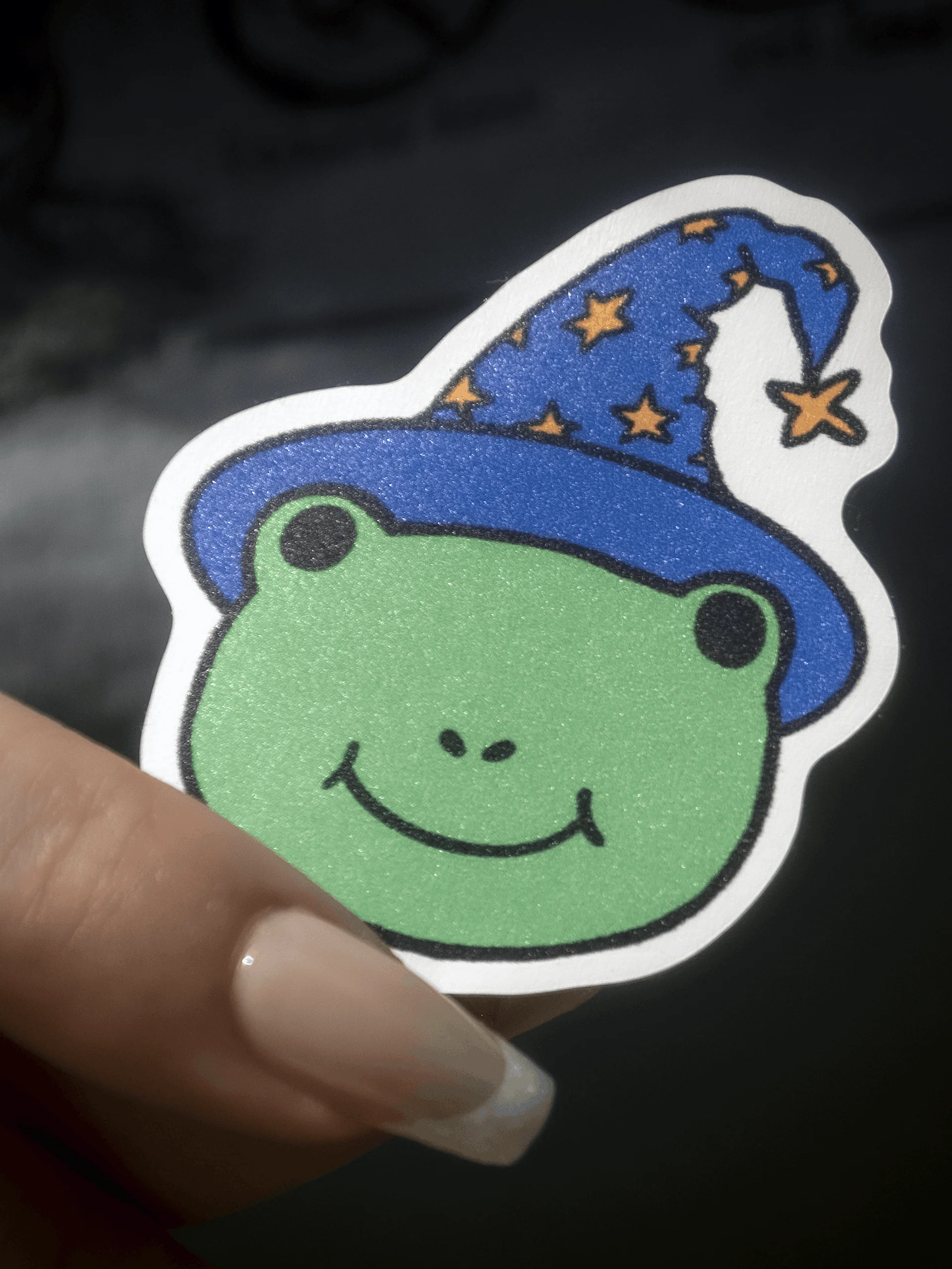Wizard Frog Sticker product image (1)