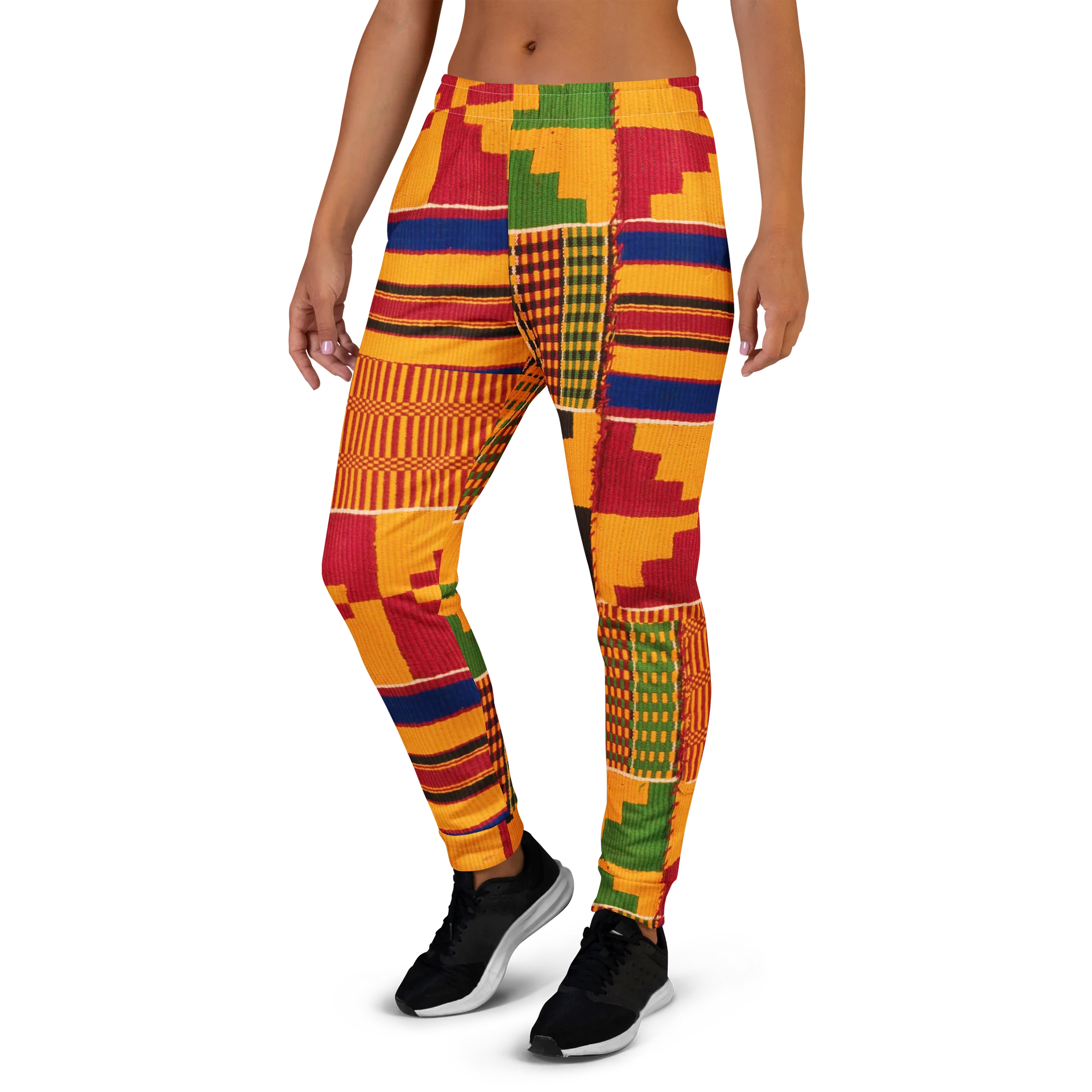 Kente Print Joggers — Women's product image (3)