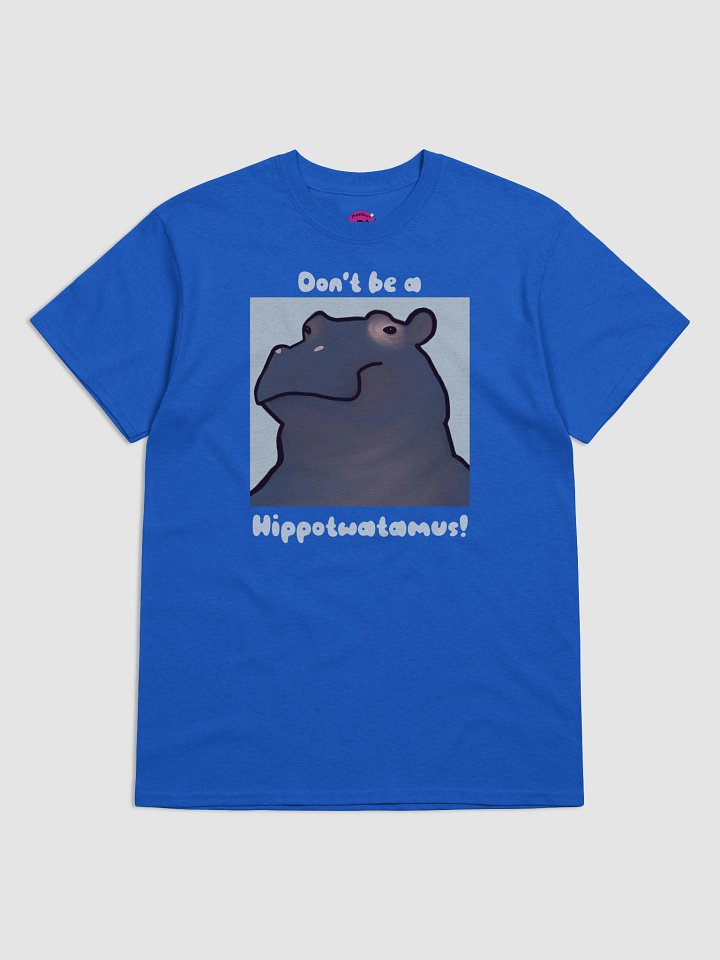 Whimsical Hippo T-Shirt product image (1)
