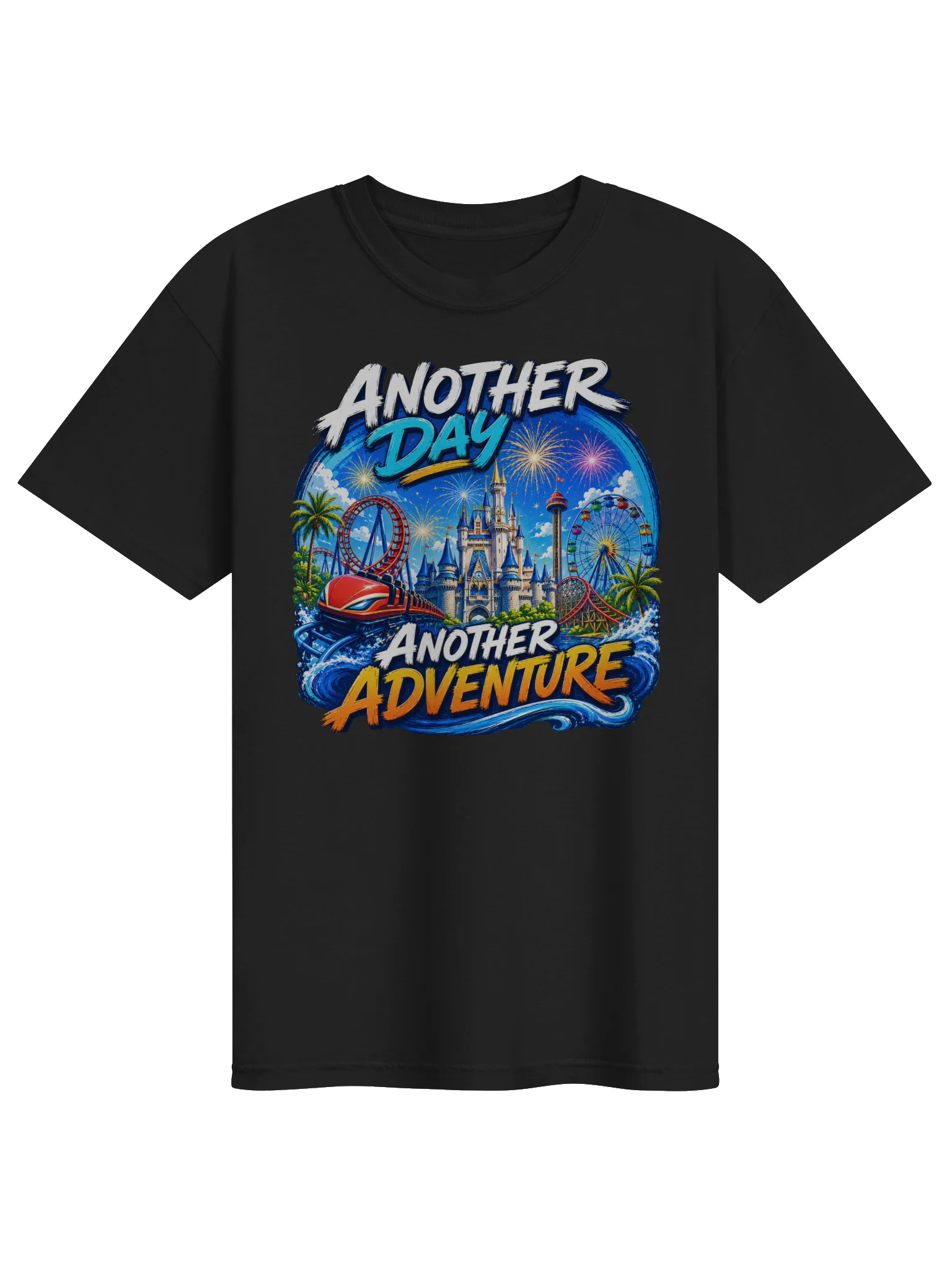 Another Day, Another Adventure Theme Park T-Shirt | Premium Comfort Colors Edition product image (1)