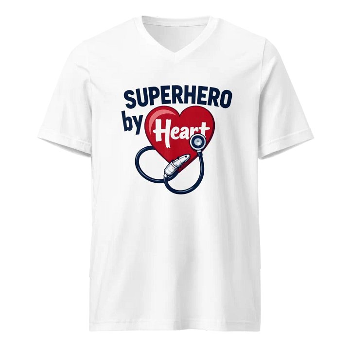 Heartfelt Hero V-Neck Tee product image (1)