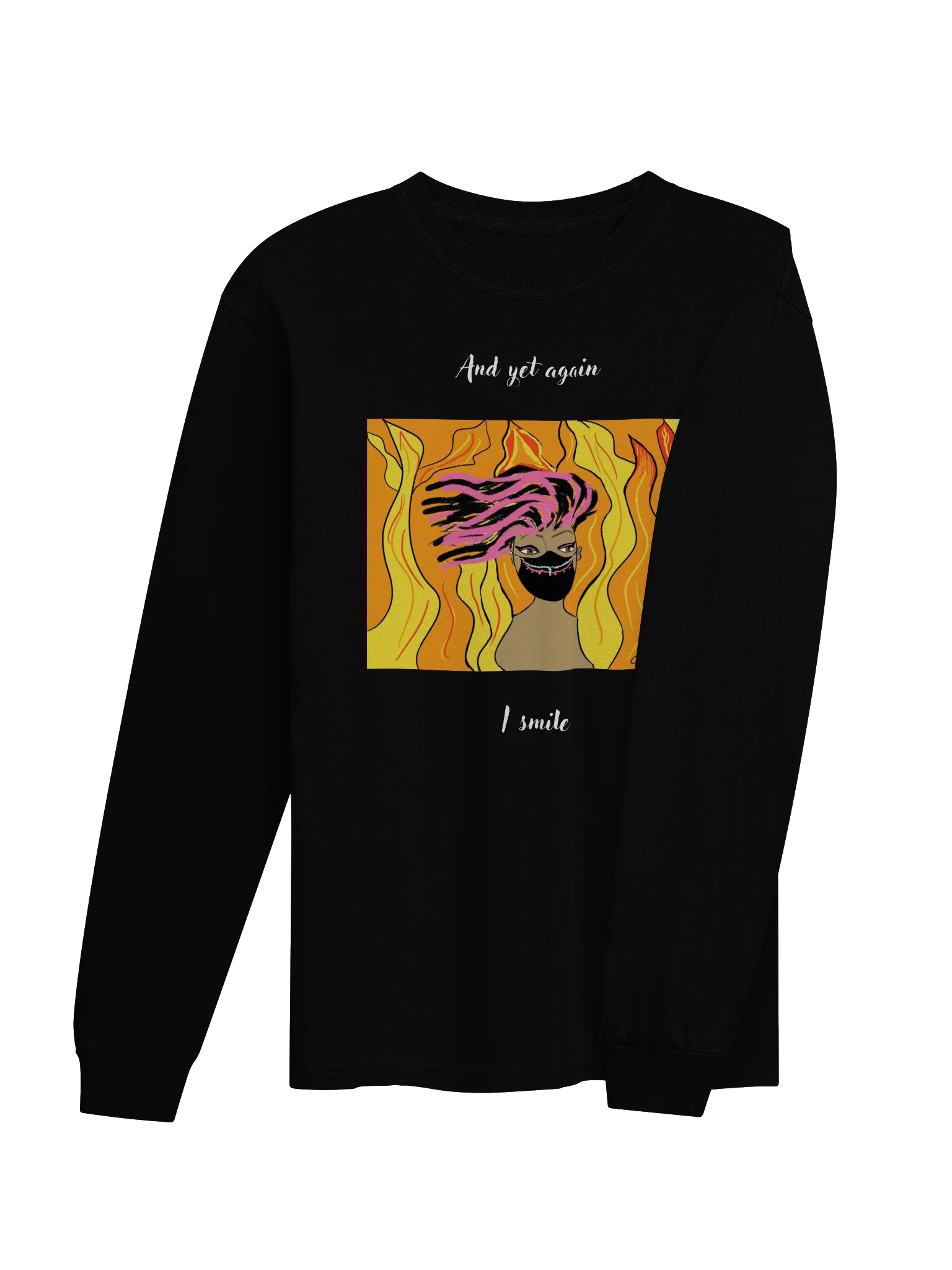 And Yet Again I Smile long sleeve tee product image (21)