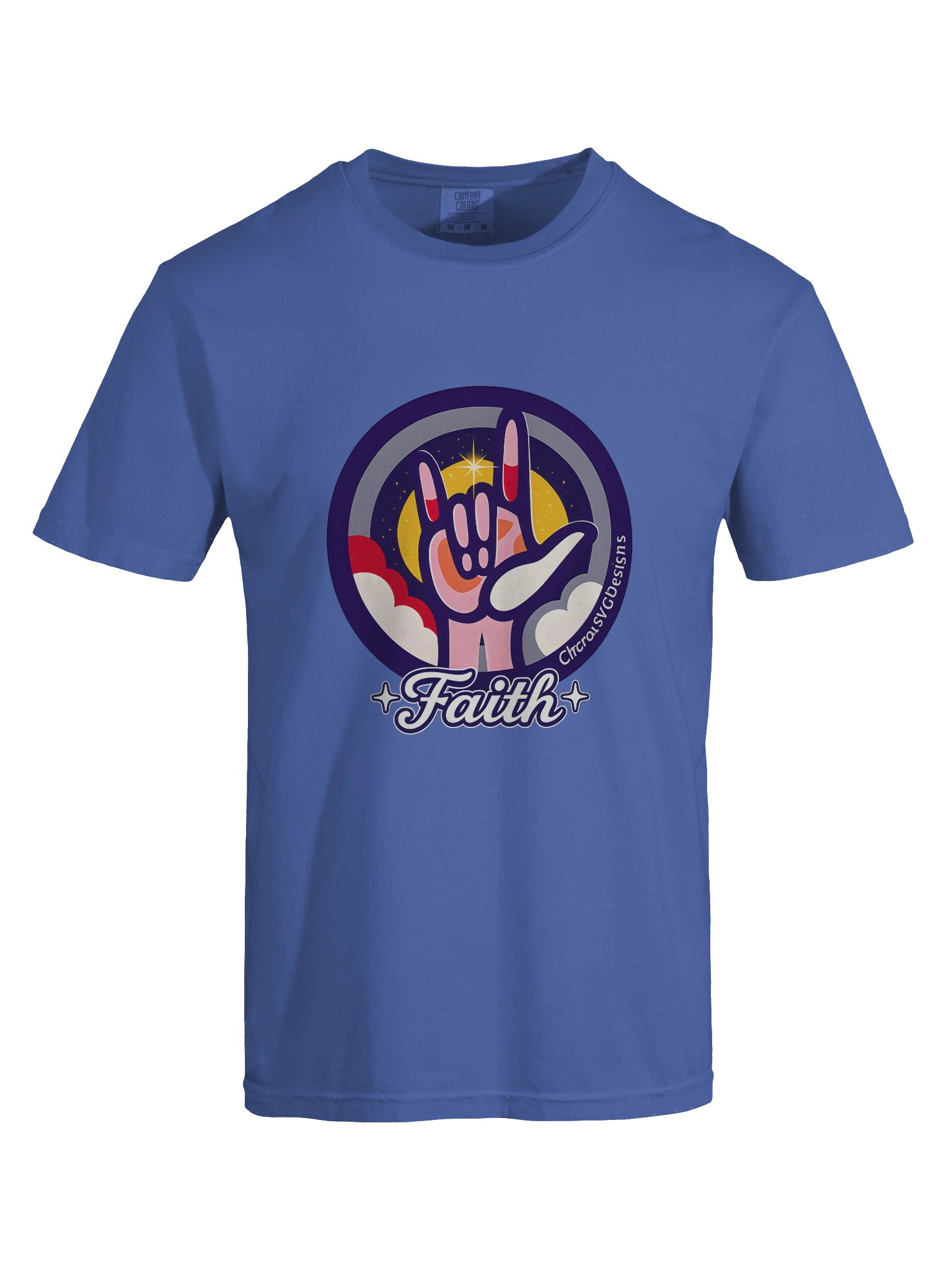 ASL Faith Shirt | Sign Language I Love You T-Shirt | Christian ASL Tee | Deaf Awareness Shirt | Inspirational Faith Apparel Gift product image (57)