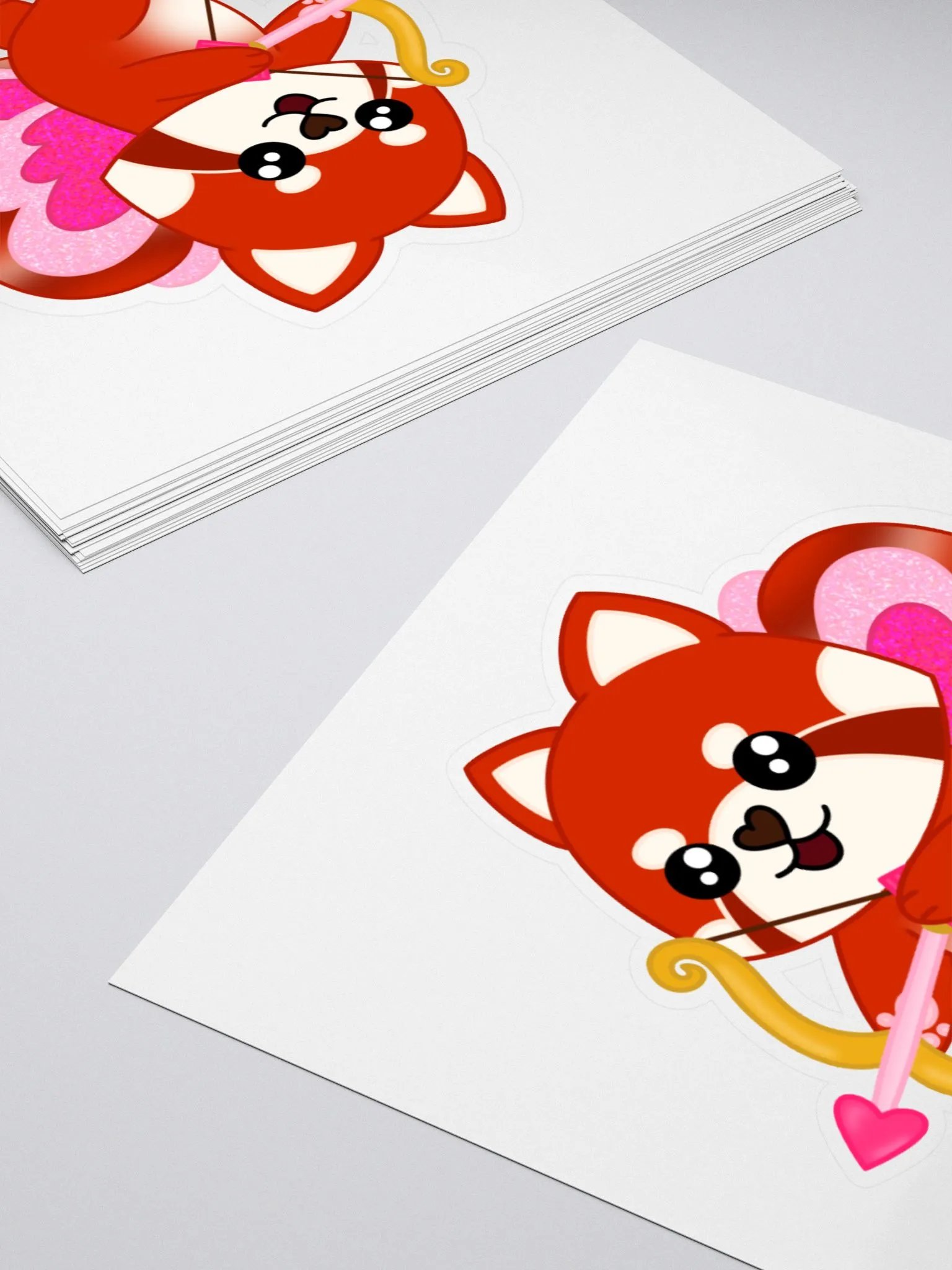 Cupid Red Panda Sticker product image (4)