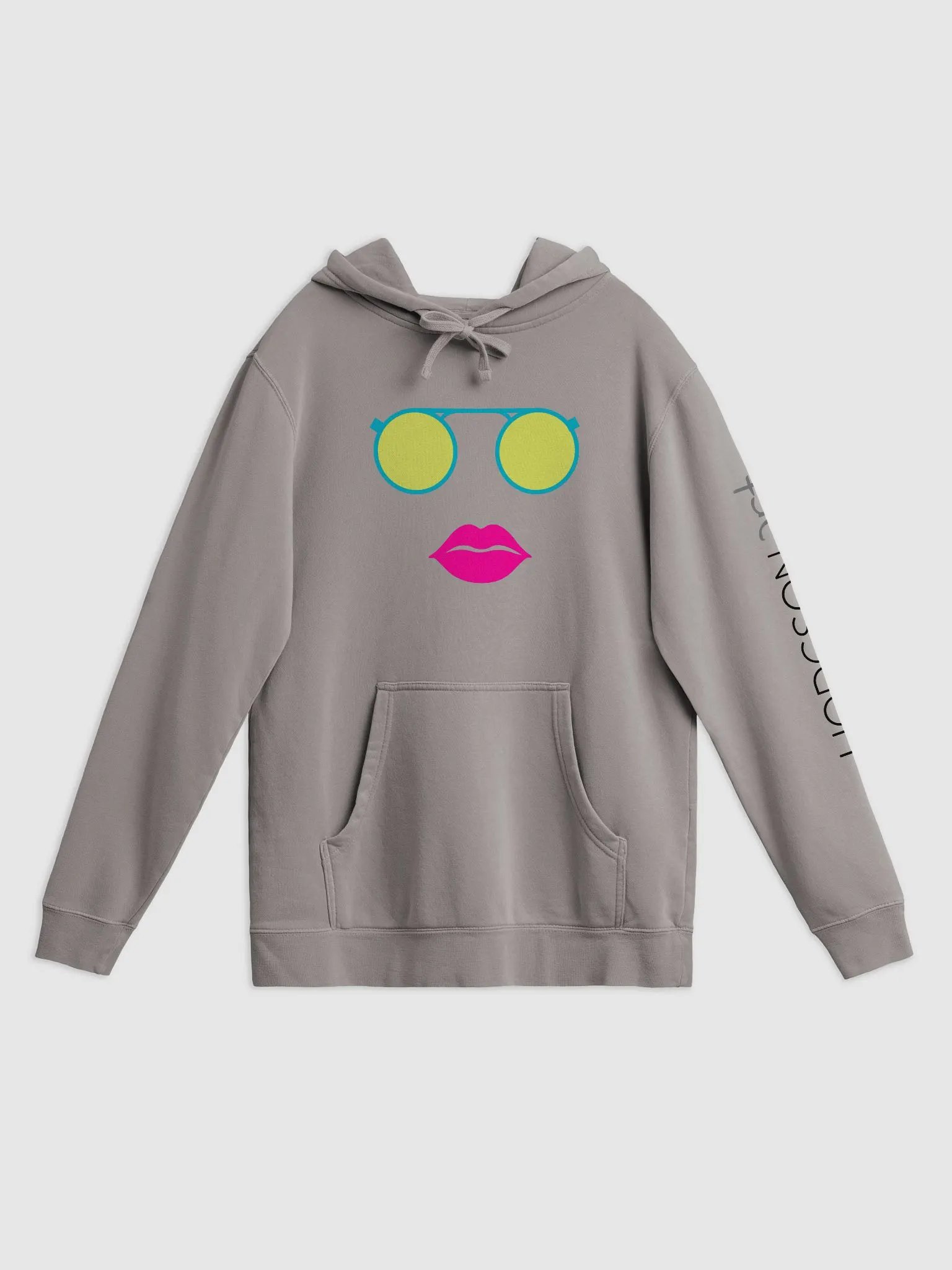 Iconic Sunglasses and Lips Vintage Hoodie product image (2)