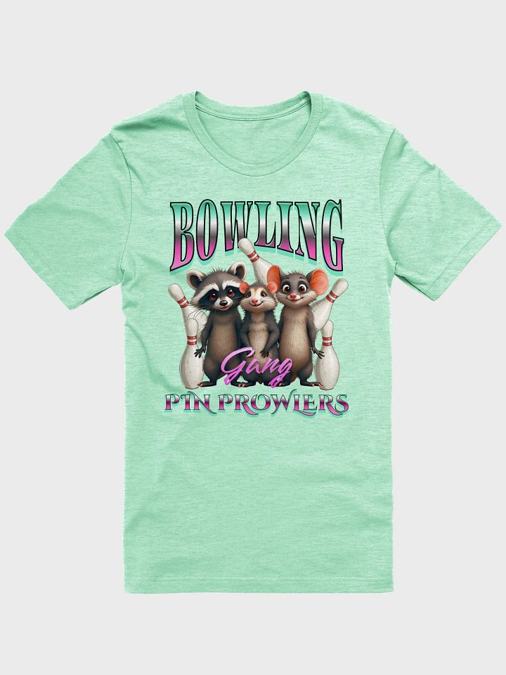 Bowling Gang Pin Prowlers Raccoon Comfort Supersoft T-Shirt product image (1)