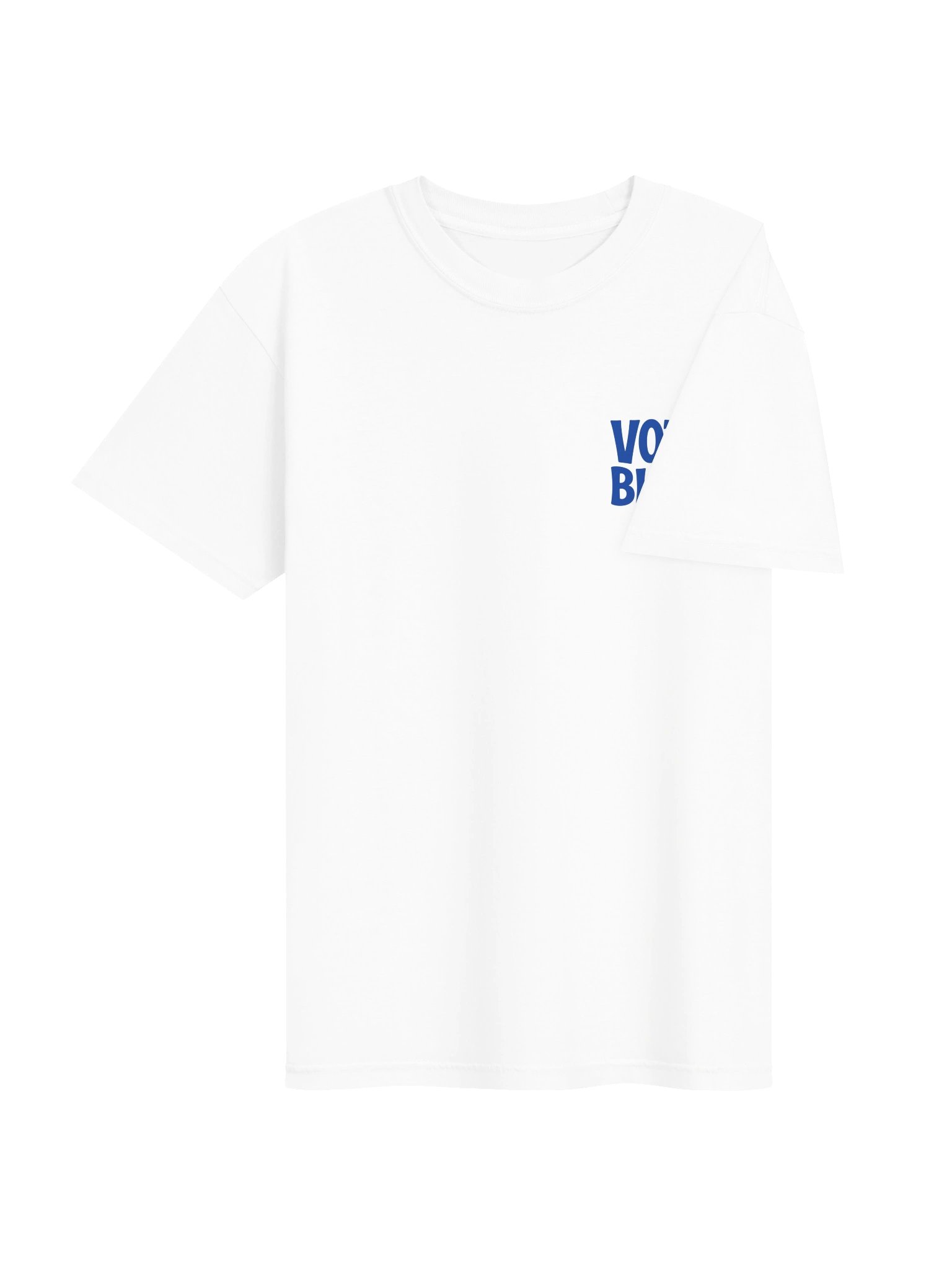 Brazen Candor – Get Your Butt in the Booth! T-Shirt - White - Vote Blue product image (6)