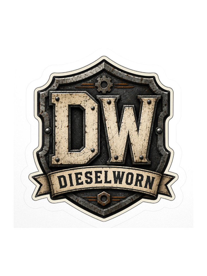 DieselWorn DW Shield Sticker product image (2)