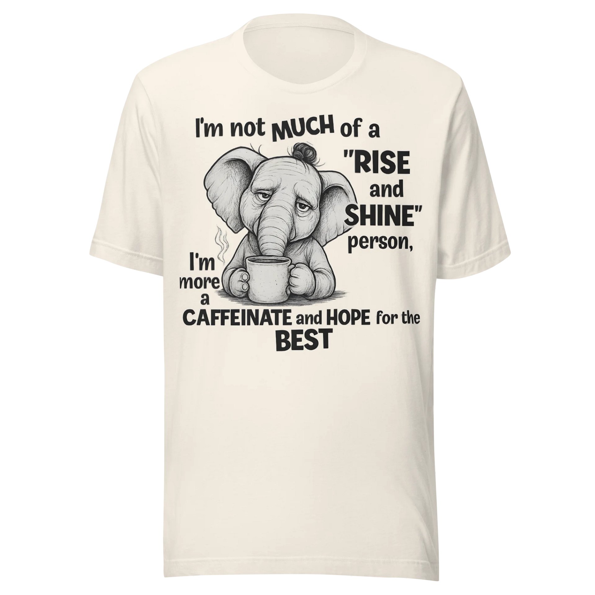 Caffeine Dreamer Elephant Tee product image (2)