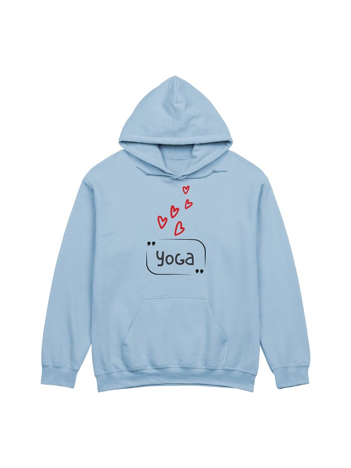 Yoga Love Hoodie - Heartfelt Design product image (1)
