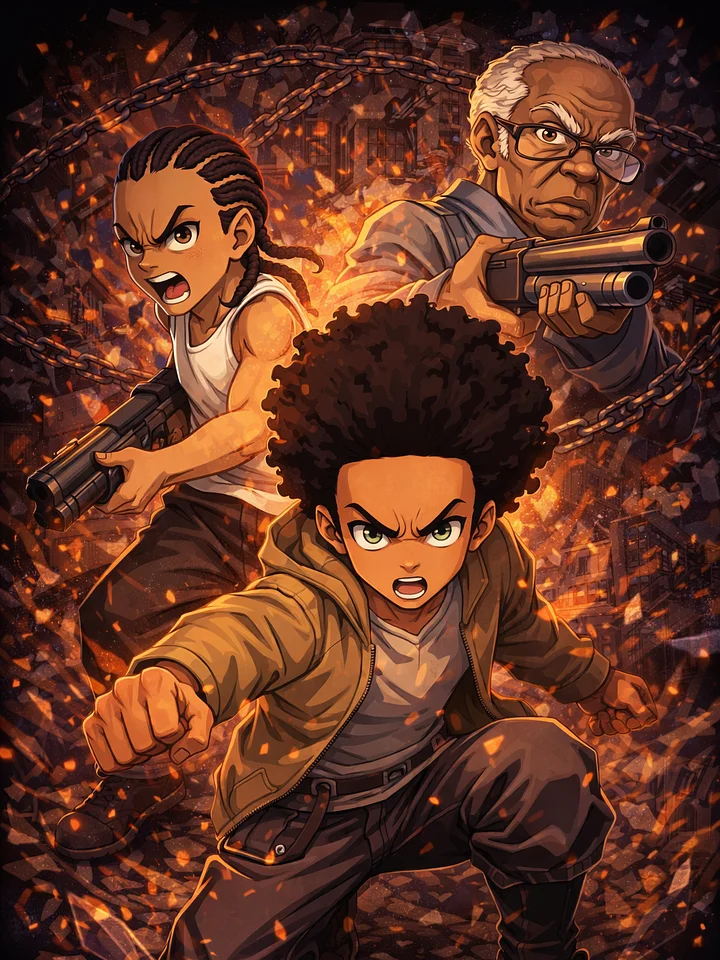 Boondocks Metal Print product image (1)