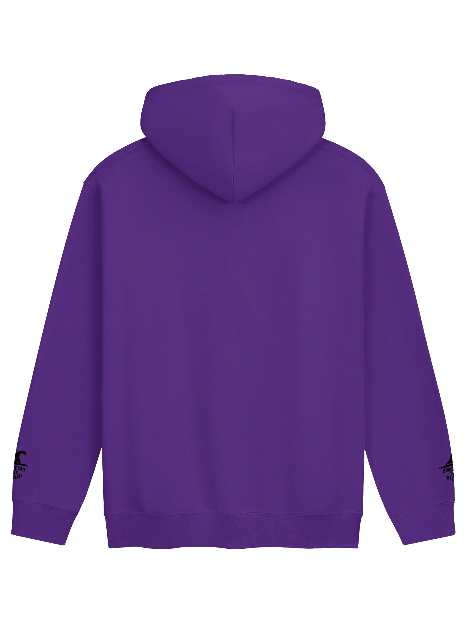 Hoodie - Wizard Logo Black Badges product image (2)
