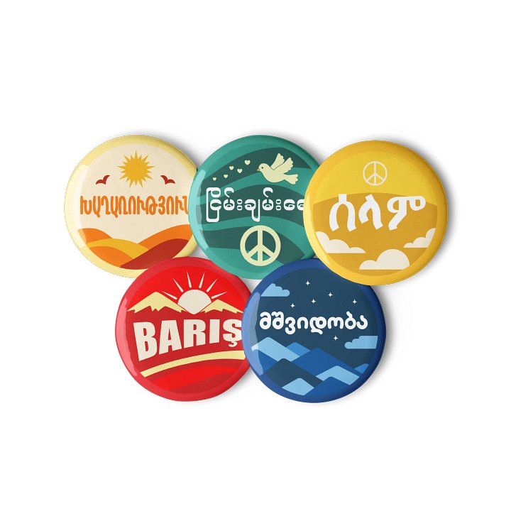 "Peace" in different languages - Pack 3 product image (1)