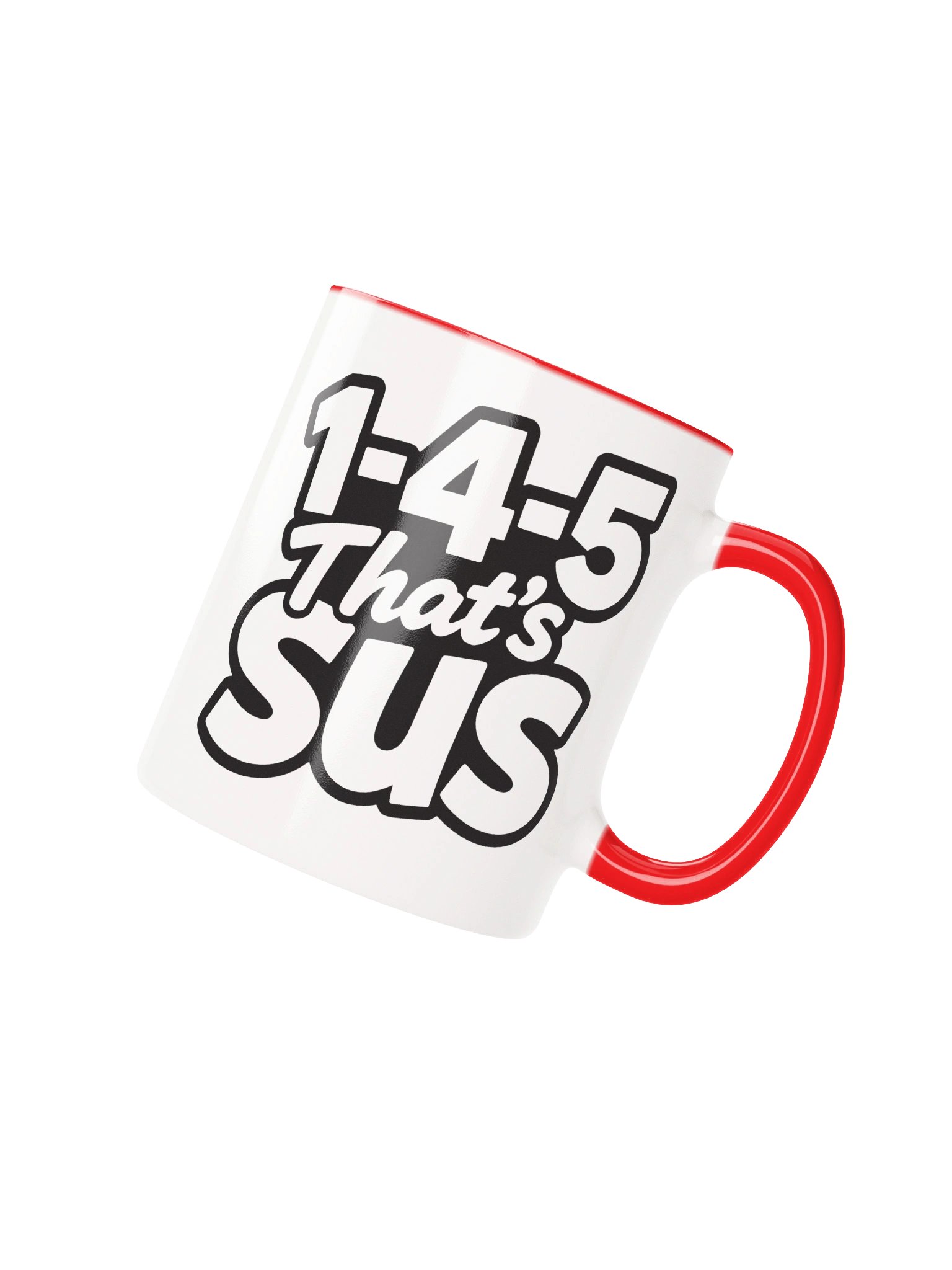 1-4-5 That's Sus Mug | Funny Sus Chord Music Pun product image (31)