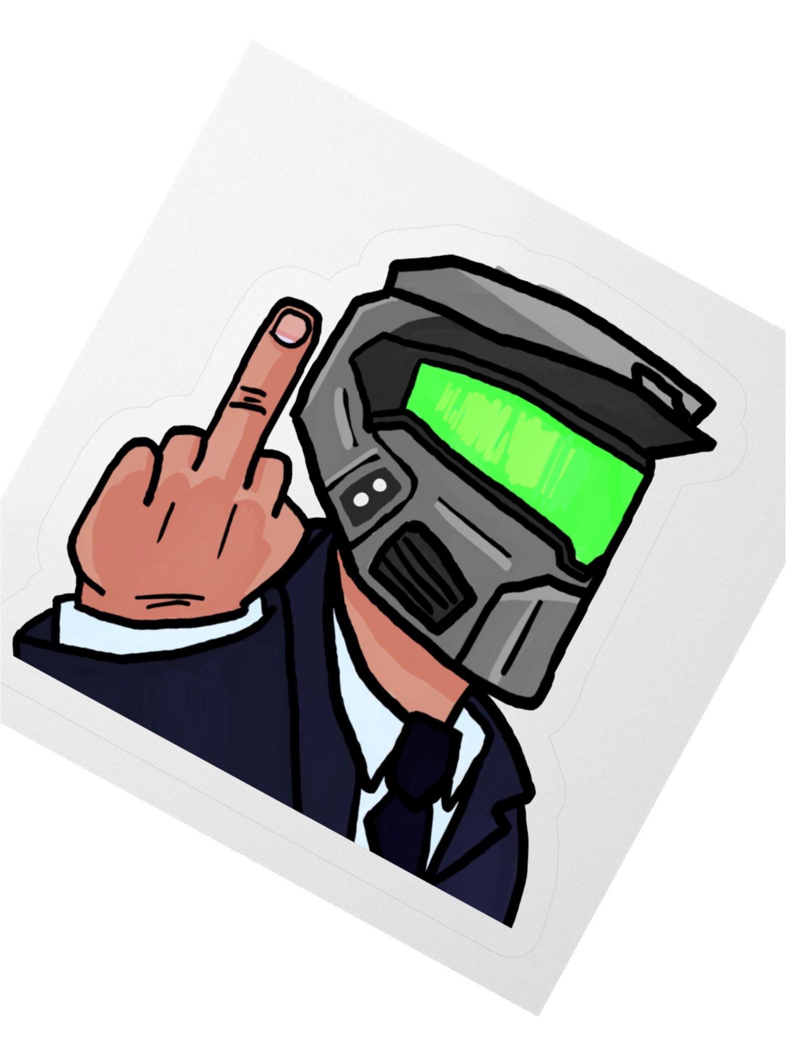 Flipped by Buddy Sticker product image (2)
