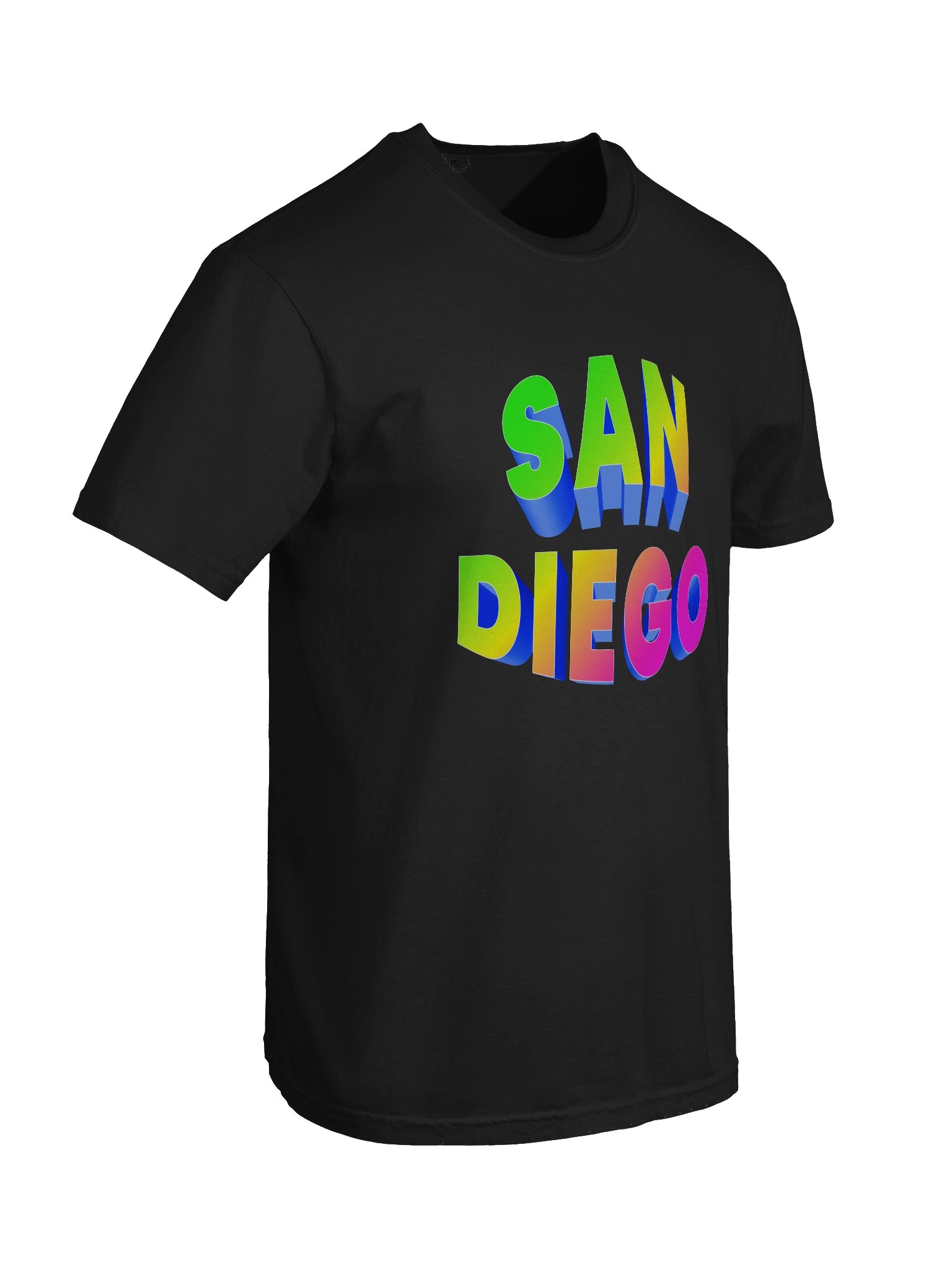 SAN DIEGO 3D Gradient Comfort Colors Heavyweight Tee product image (8)